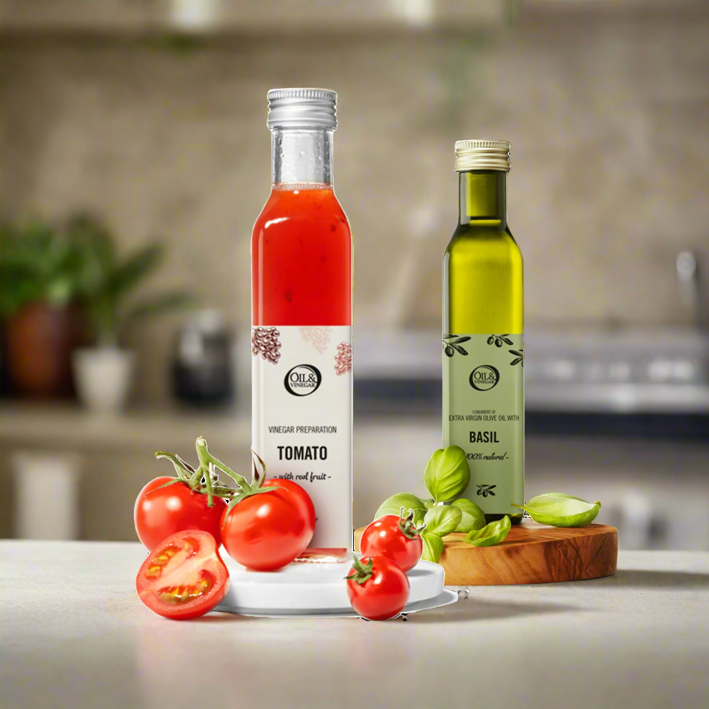 Tomaten-Basilikum-Duo – 2 x 250 ml Tomaten-Basilikum-Duo – 2 x 250 ml