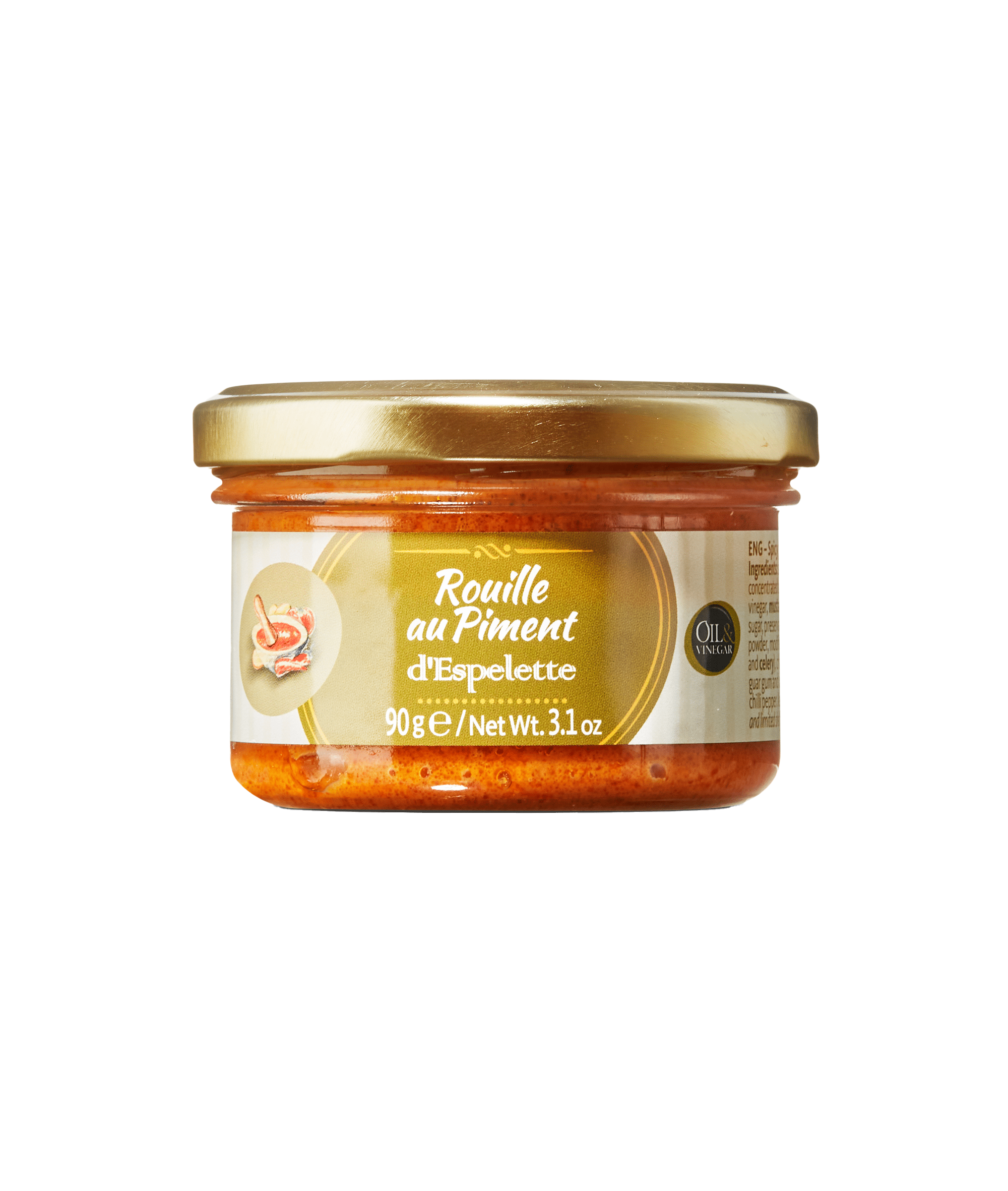 Rouille mit Espelette-Pfeffer - 90 g Rouille mit Espelette-Pfeffer - 90 g