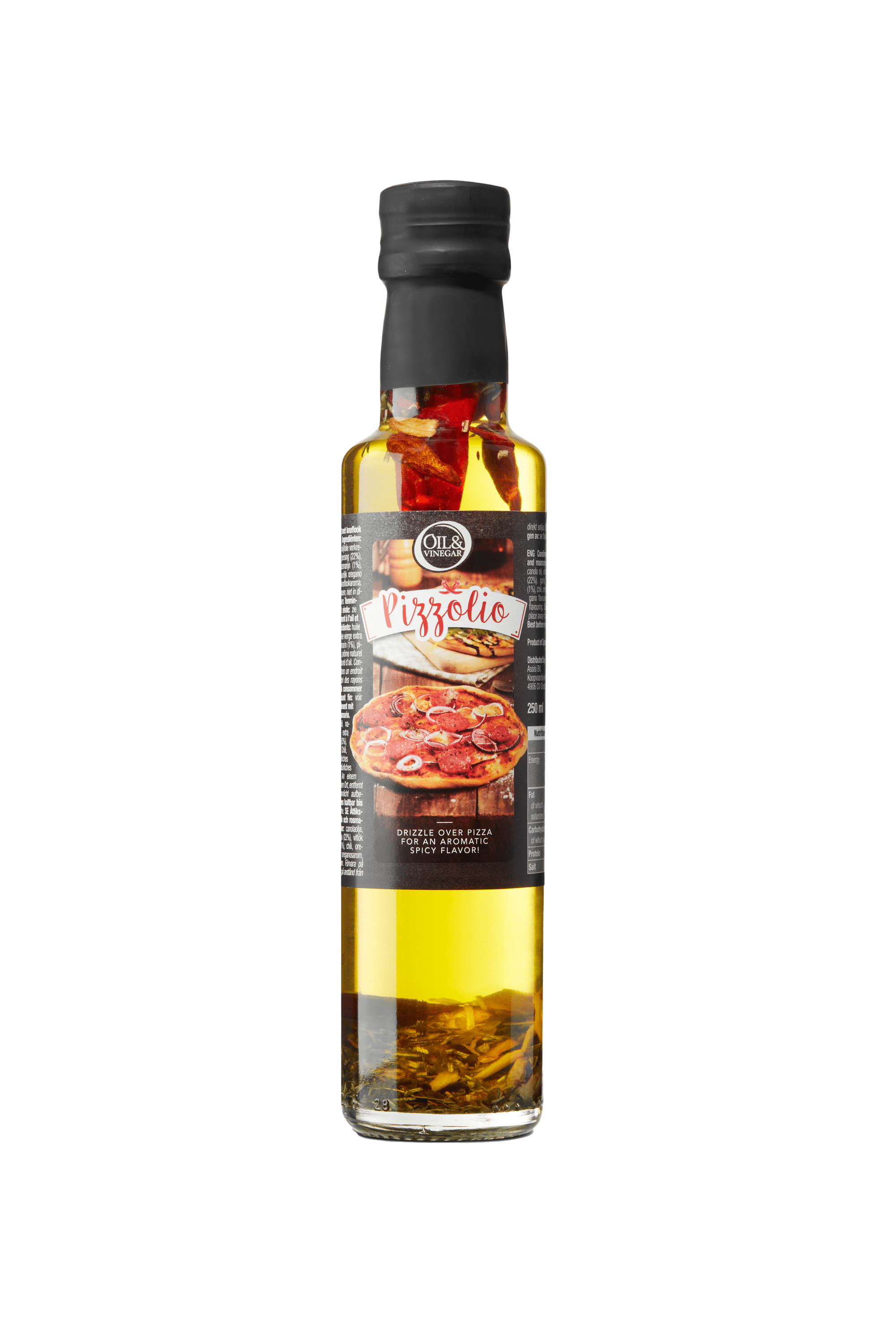 Pizzolio Natives Olivenöl Extra für Pizza - intensiv würzig - 250 ml ...