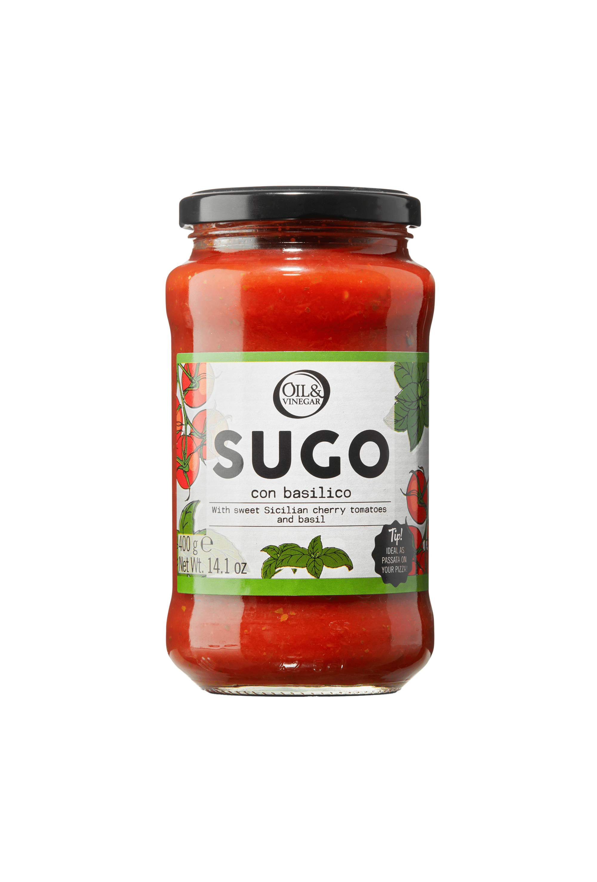 Pastasauce mit Basilikum - Sugo con Basilico - 400 g Pastasauce mit Basilikum - Sugo con Basilico - 400 g