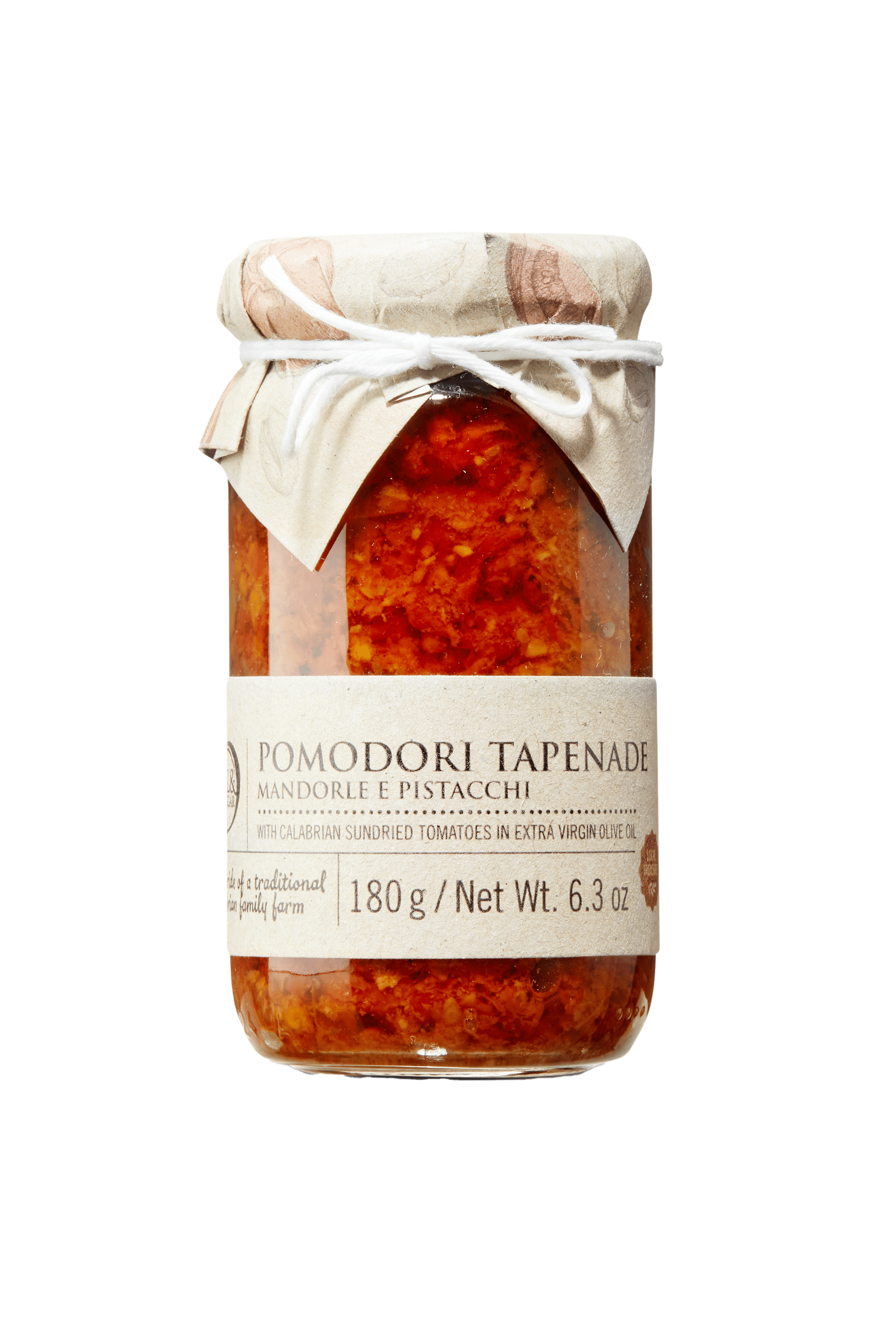 Tomaten-Tapenade mit Mandeln und Pistazien - 180 g Tomaten-Tapenade mit Mandeln und Pistazien - 180 g