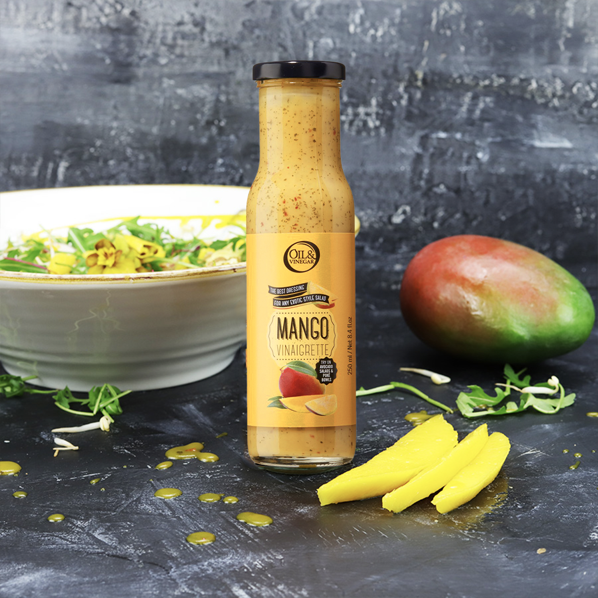 Mango-Vinaigrette - 250 ml Mango-Vinaigrette - 250 ml