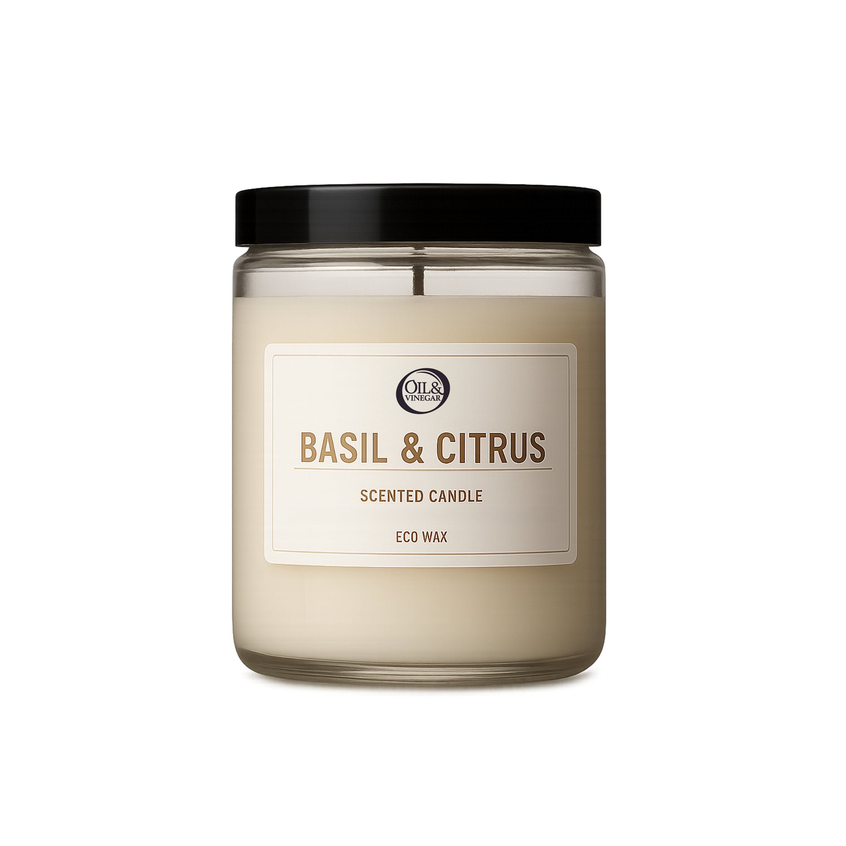 Duftkerze Basilikum & Zitrus - 180 g Duftkerze Basilikum & Zitrus - 180 g
