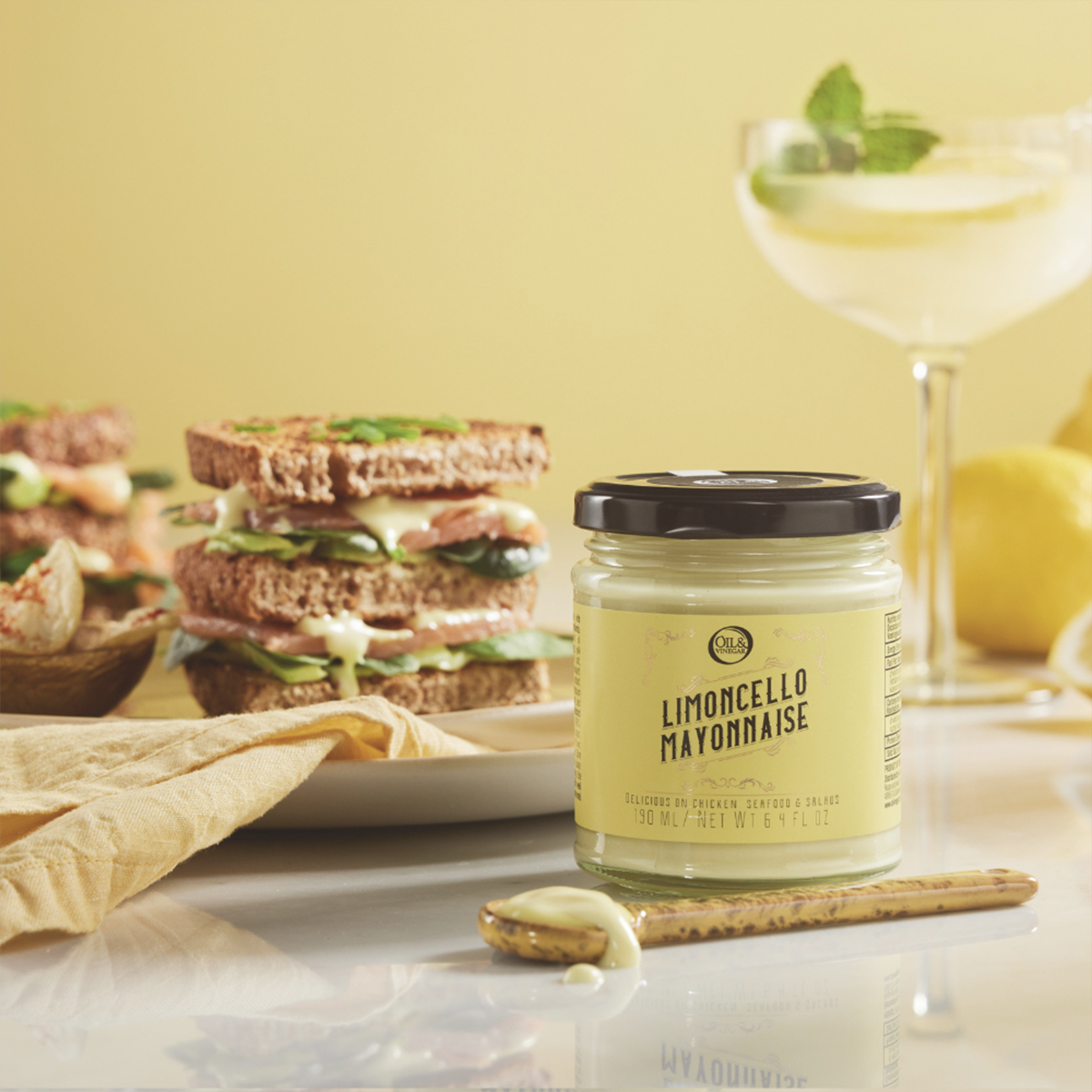 Limoncello Mayonnaise - 190 ml Limoncello Mayonnaise - 190 ml