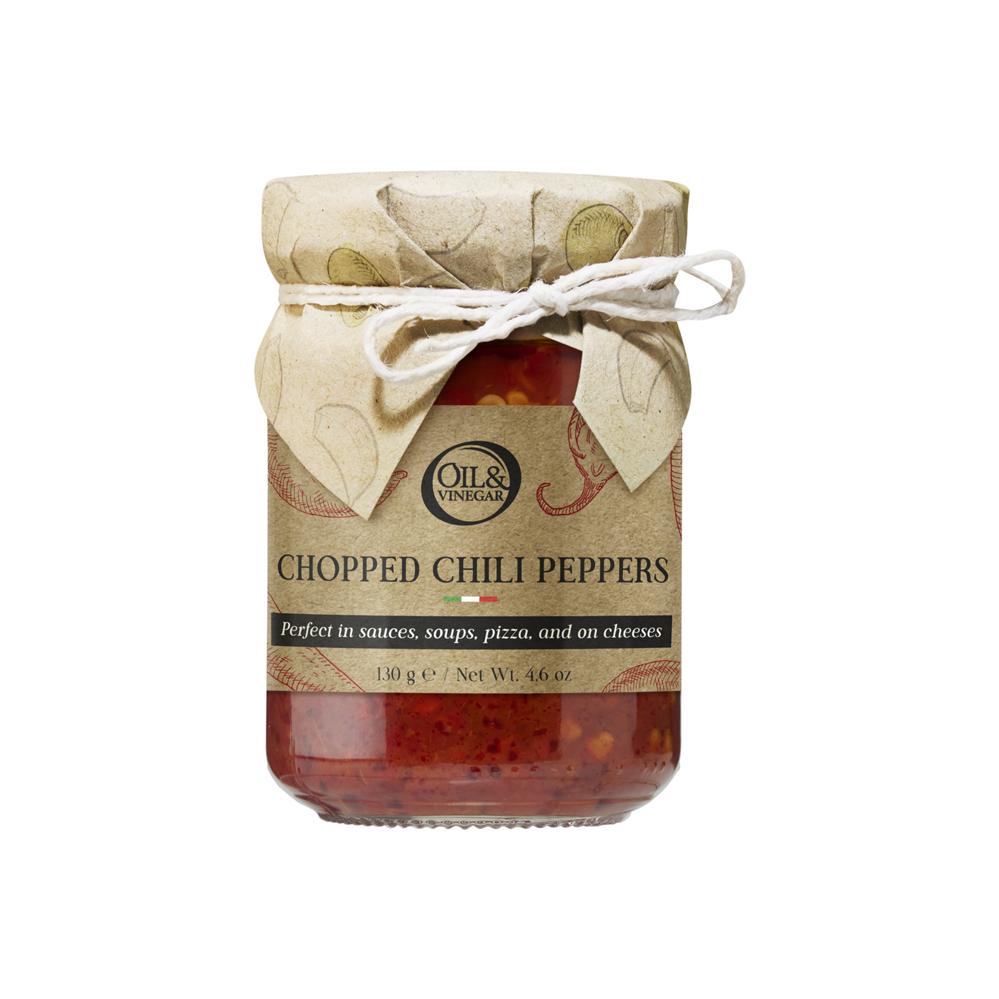 Gehackte Chilischote - Peperoncino - 130 g Gehackte Chilischote - Peperoncino - 130 g