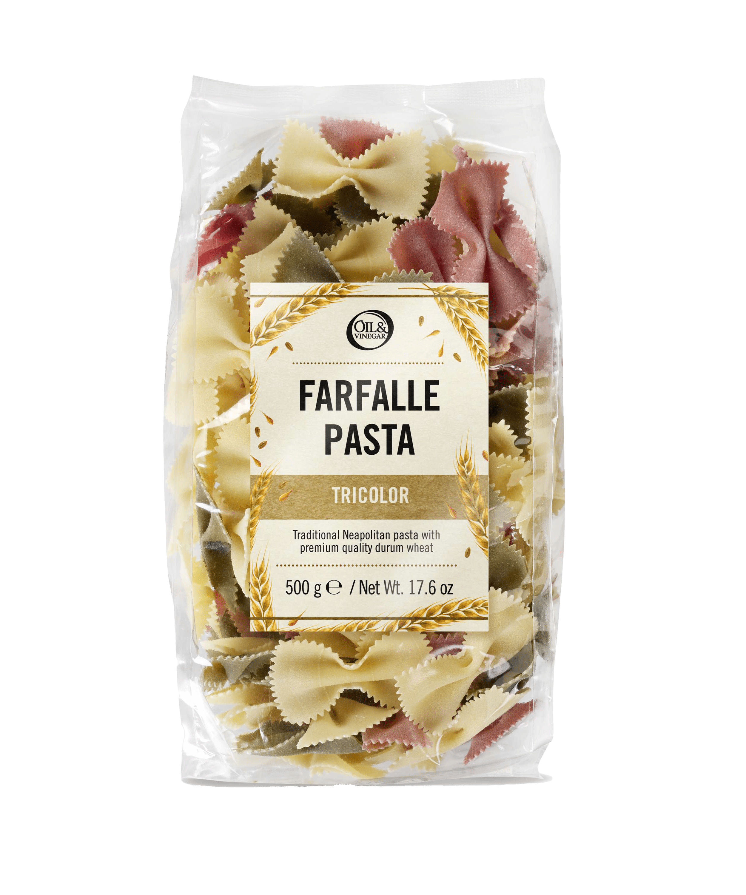 Schmetterlingspasta - Farfalle Tricolore - 500 g Schmetterlingspasta - Farfalle Tricolore - 500 g