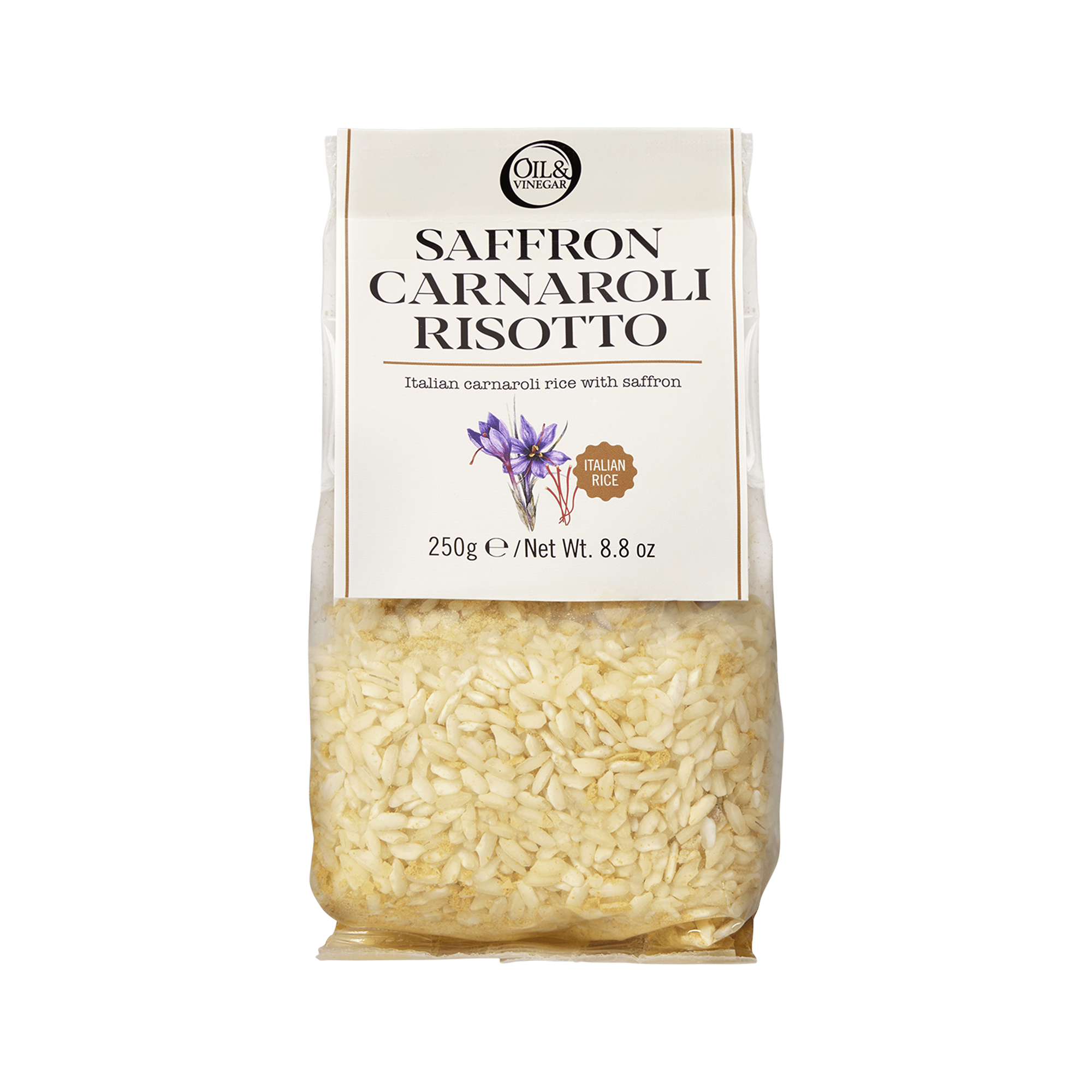 Risotto mit Carnaroli-Reis und Safran - 250 g Risotto mit Carnaroli-Reis und Safran - 250 g