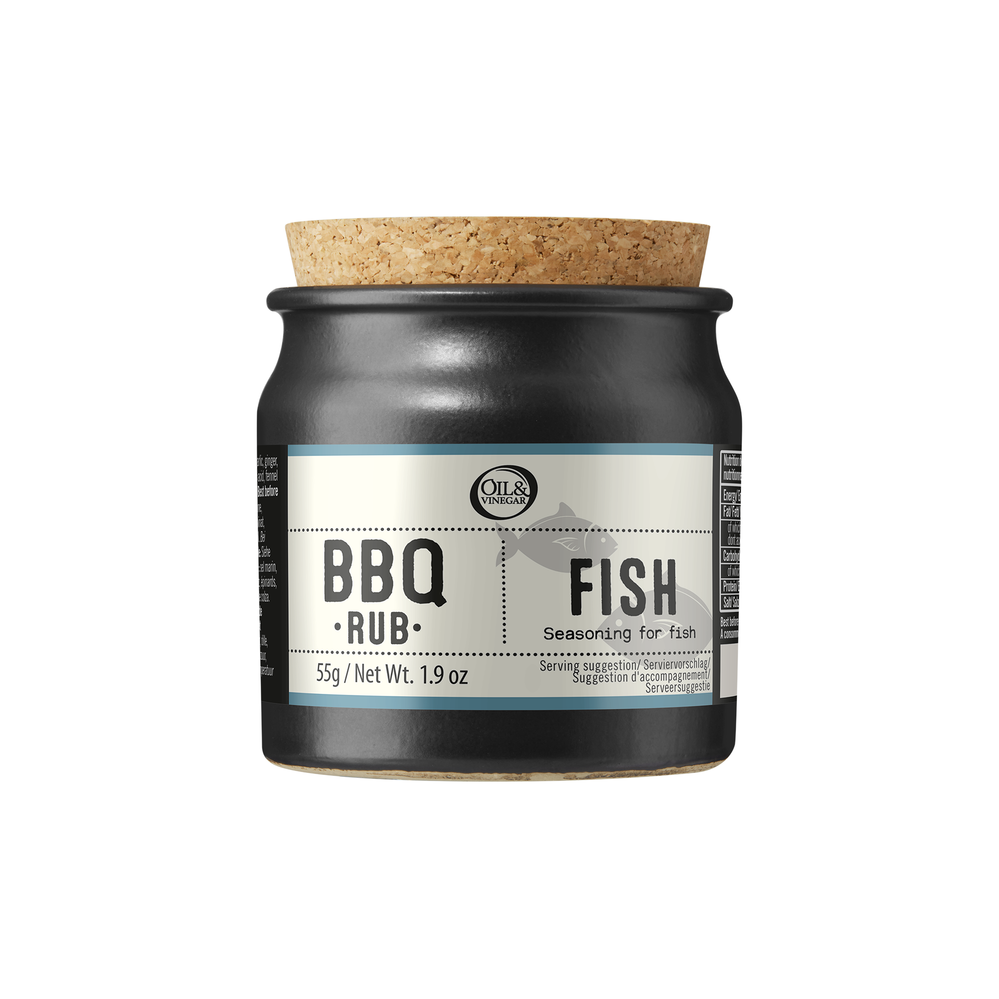 BBQ Rub für Fisch - 65 g BBQ Rub für Fisch - 65 g