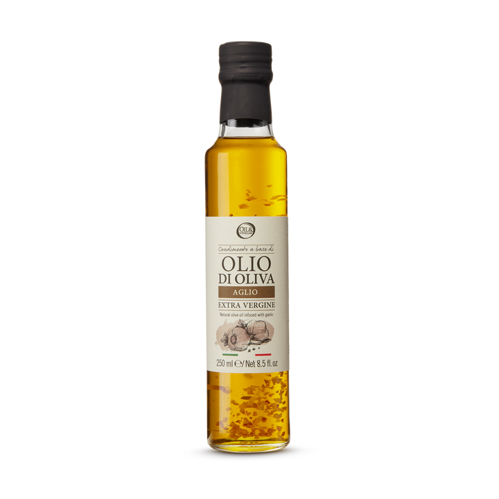 Olivenöl mit Knoblauch - 250 ml Olivenöl mit Knoblauch - 250 ml