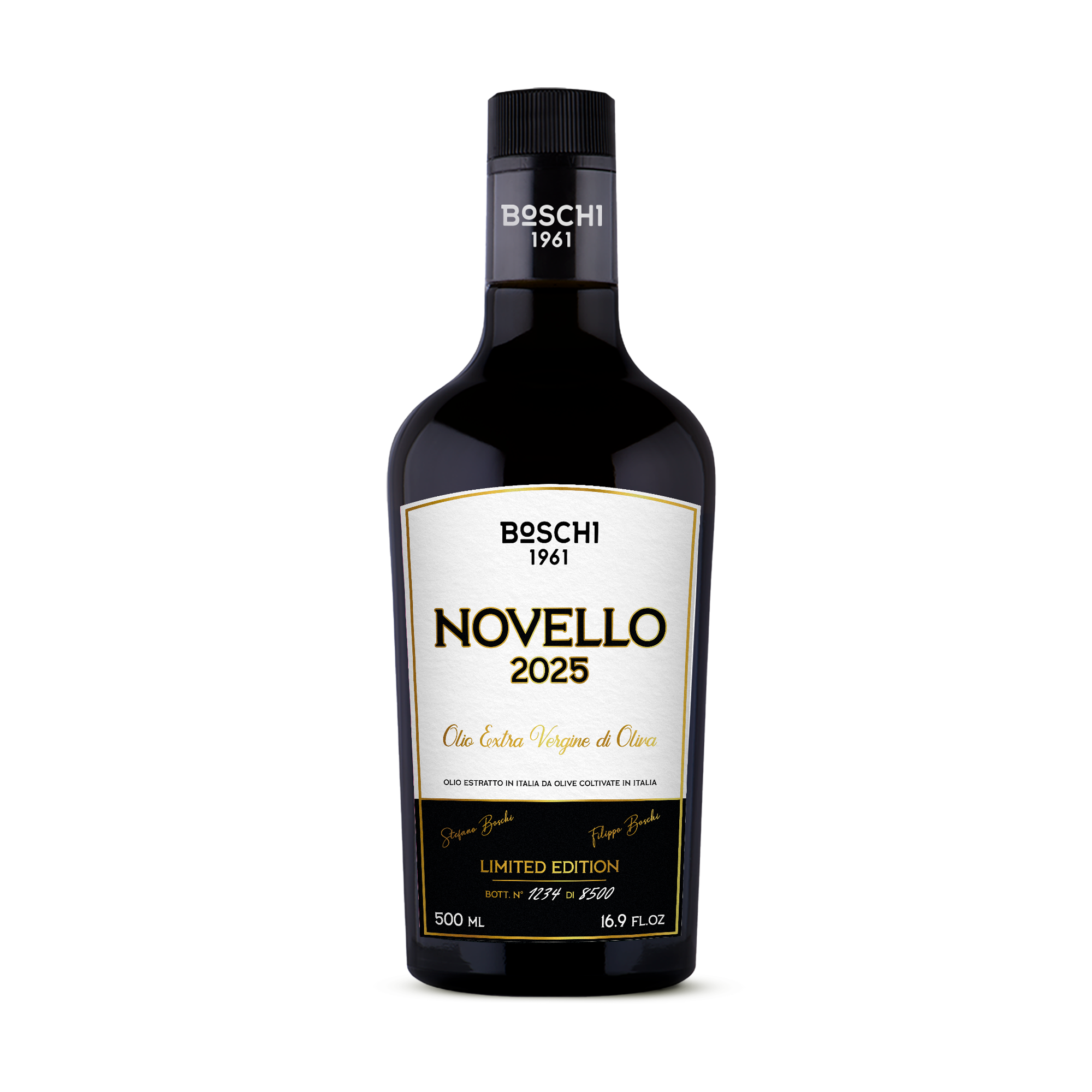 Novello Natives Olivenöl Extra 2025/2026 - Erste Ernte - 500ml Novello Natives Olivenöl Extra 2025/2026 - Erste Ernte - 500ml