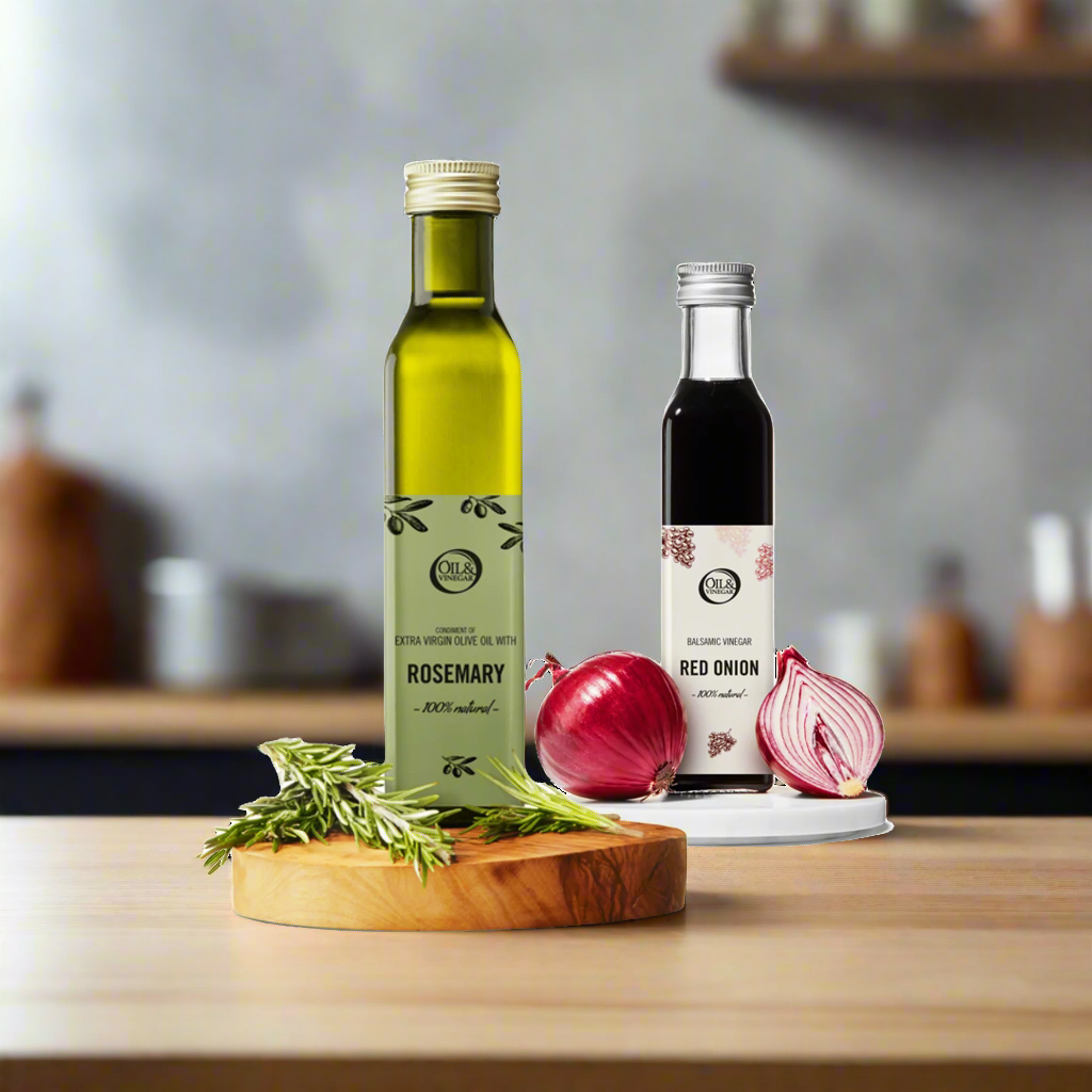 Duo aus Rosmarin und roten Zwiebeln – 2x250 ml Duo aus Rosmarin und roten Zwiebeln – 2x250 ml