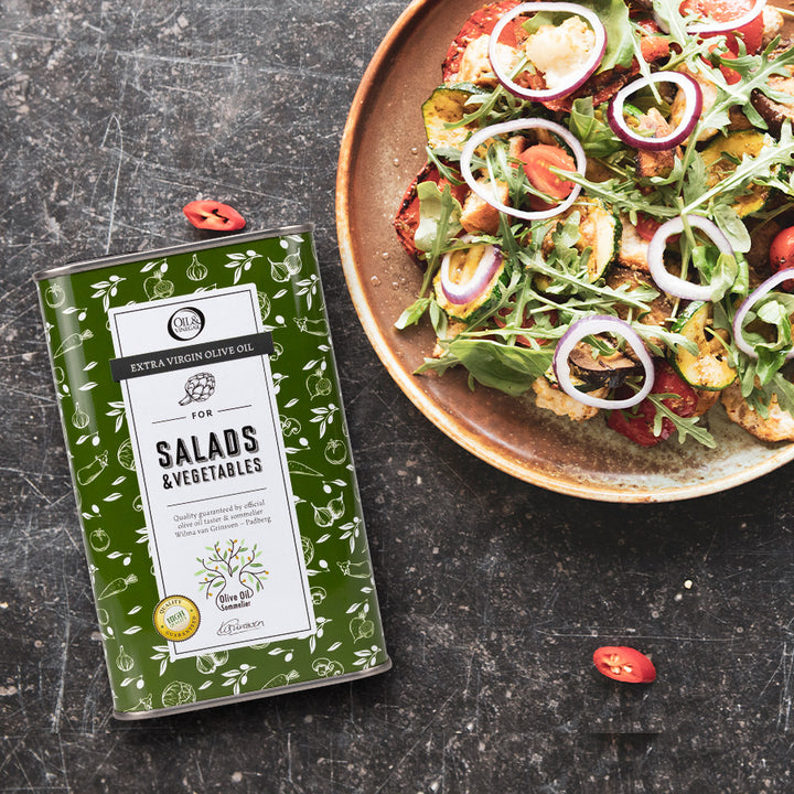 Natives Olivenöl Extra in Dose Sommelier Salat & Gemüse - 500 ml Natives Olivenöl Extra in Dose Sommelier Salat & Gemüse - 500 ml