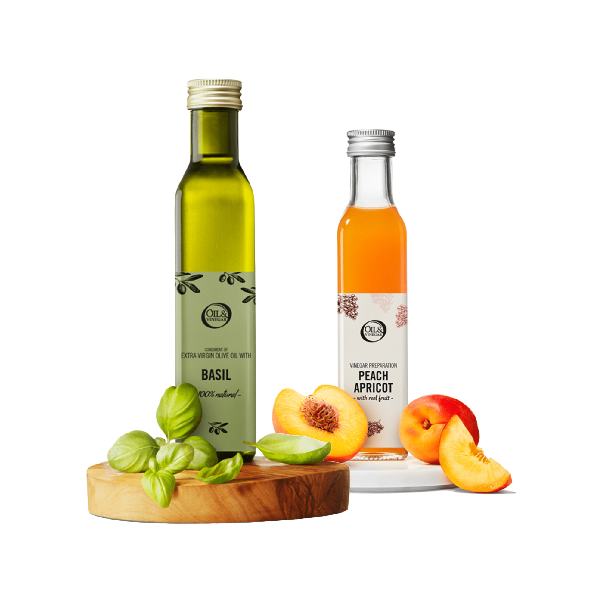 Pfirsich-Basilikum-Duo – 2x250 ml Pfirsich-Basilikum-Duo – 2x250 ml