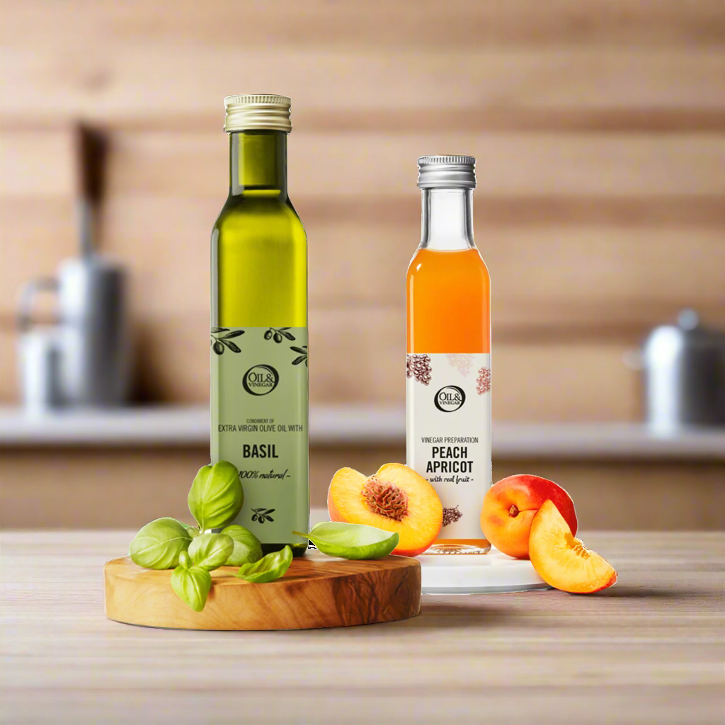 Pfirsich-Basilikum-Duo – 2x250 ml Pfirsich-Basilikum-Duo – 2x250 ml