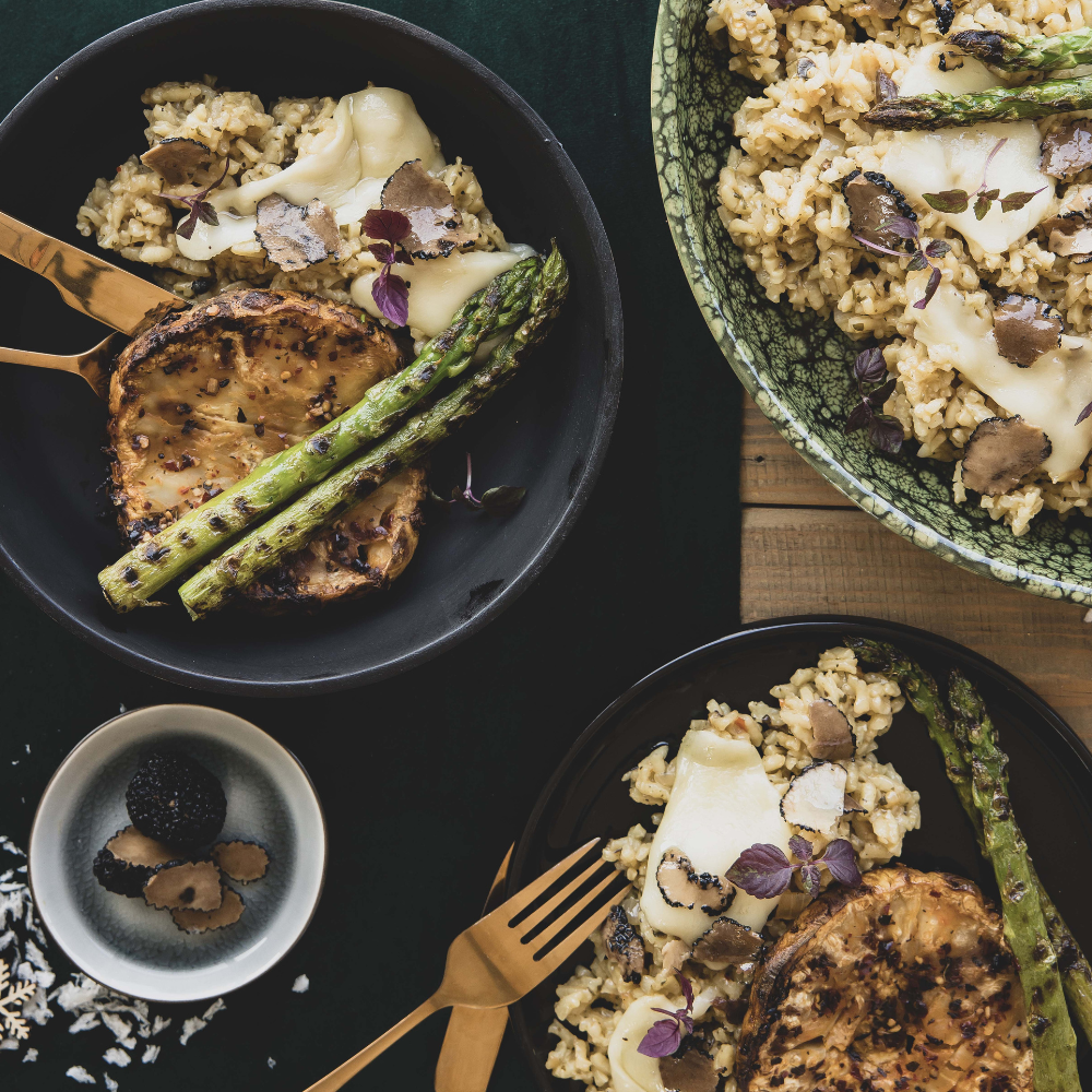 Risotto mit Carnaroli-Reis und schwarzem Trüffel - 250 g Risotto mit Carnaroli-Reis und schwarzem Trüffel - 250 g