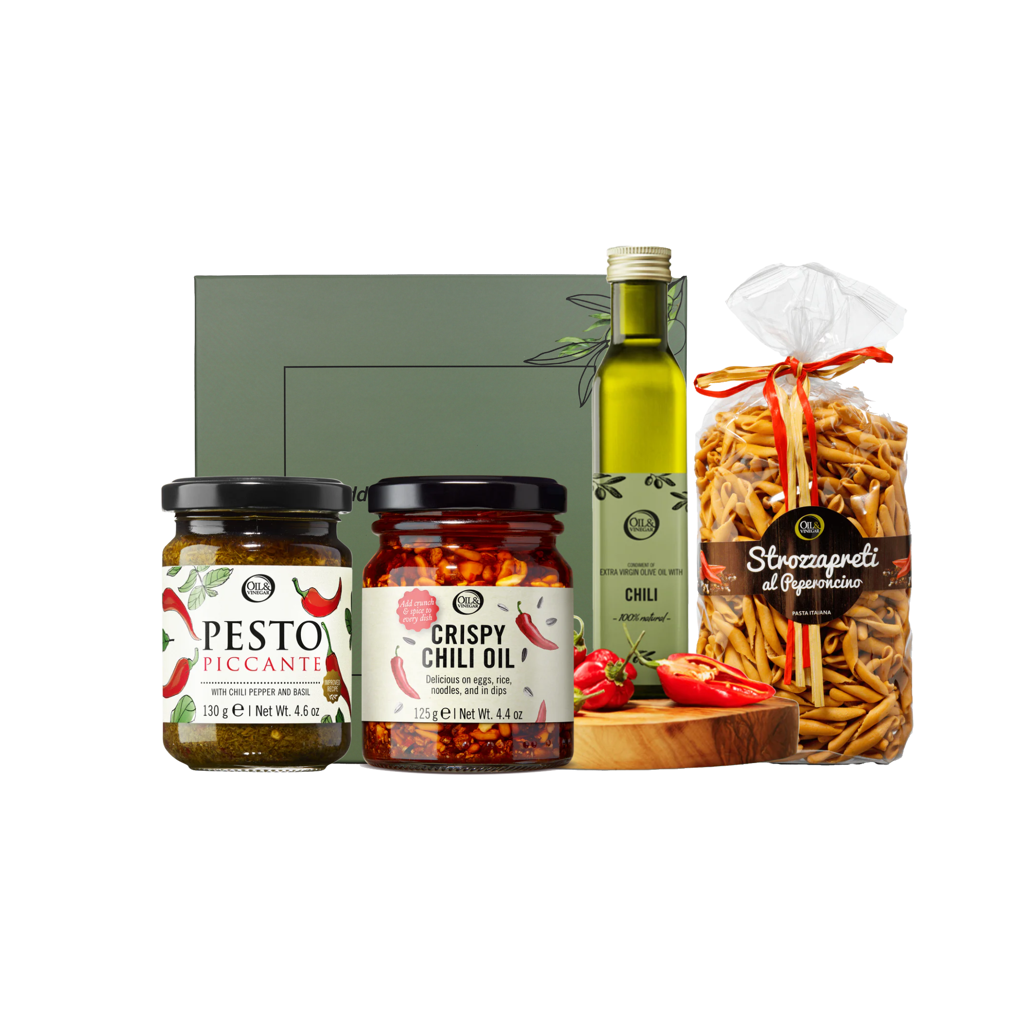 Scharfes Pasta-Geschenkpaket Scharfes Pasta-Geschenkpaket