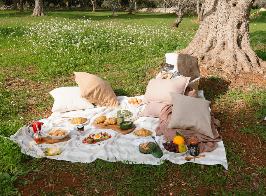 Picknick im italienischen Stil