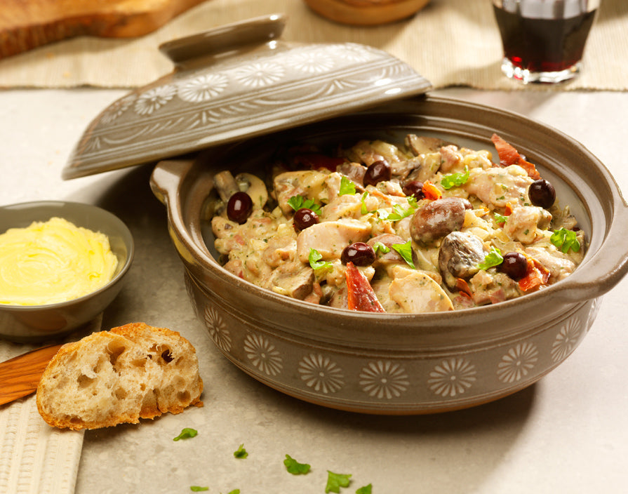 Fricassée de Poulet – Französischer Hühnereintopf