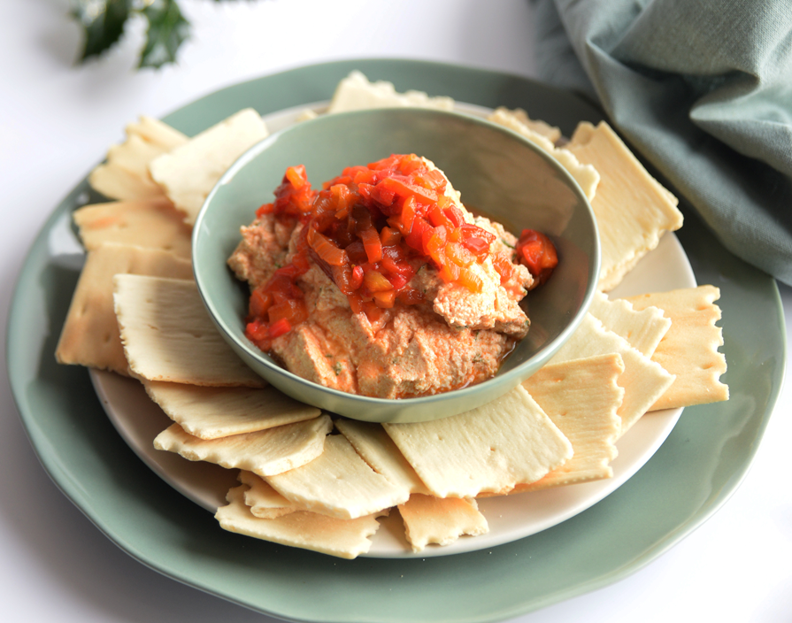 Cremiger Pfeffer-Ricotta-Aufstrich