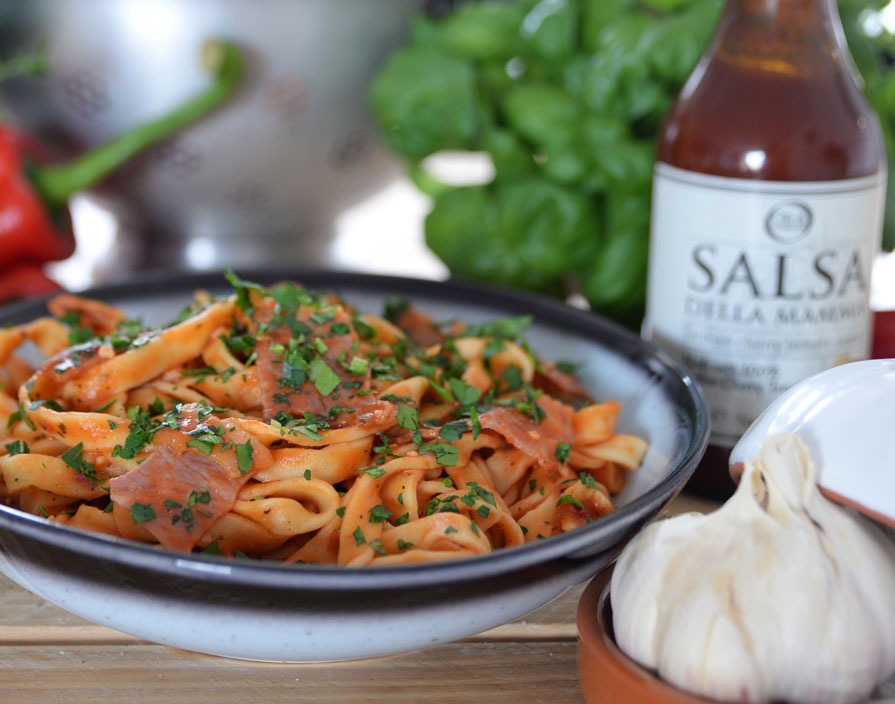 Tagliatelle all'Amatriciana