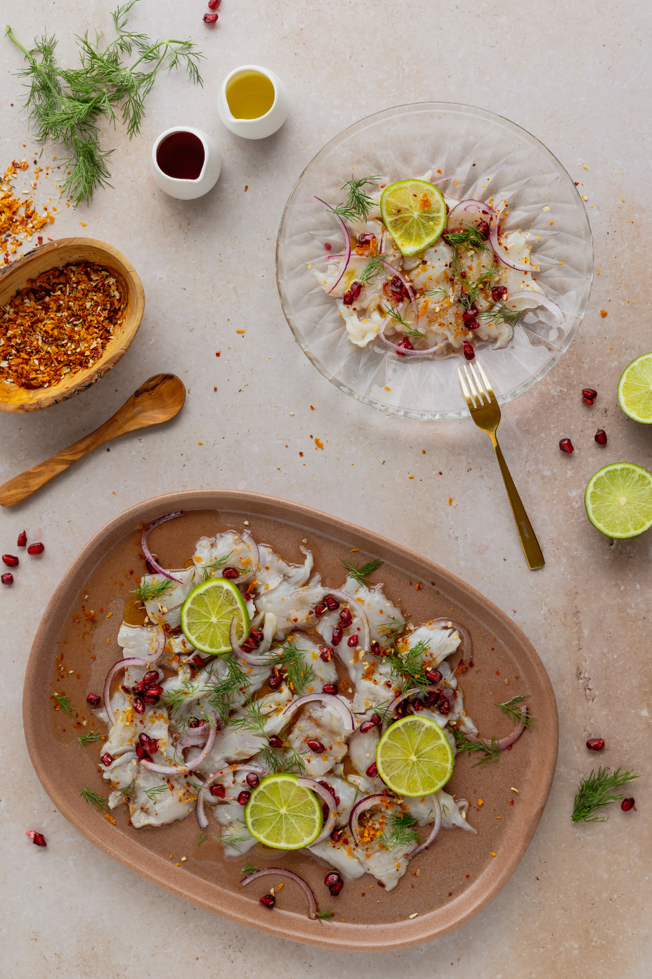 Wolfsbarsch-Ceviche