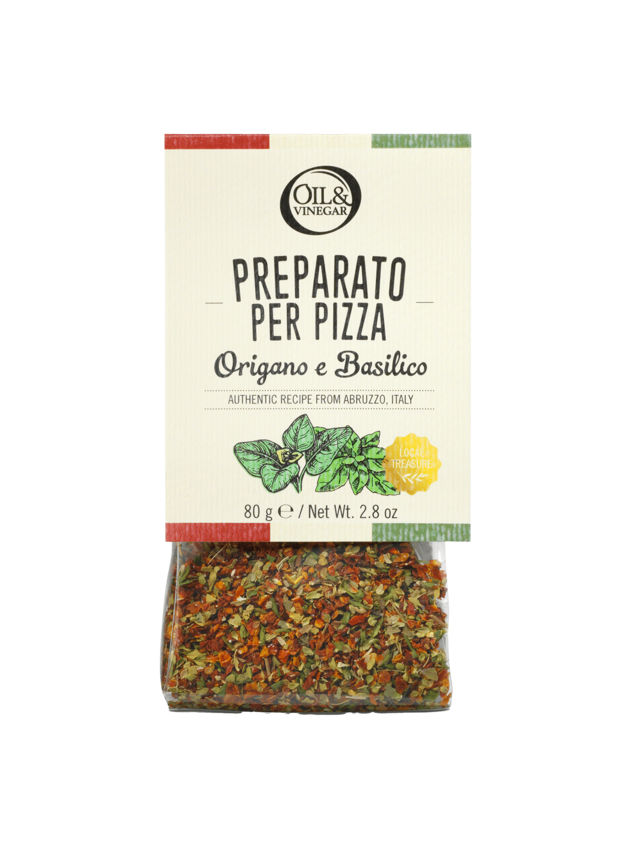 Gewürzmischung für Pizza - Oregano und Basilikum - 80 g