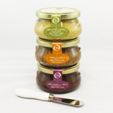 Feingeschnittene grüne und schwarze Oliven - 180 g