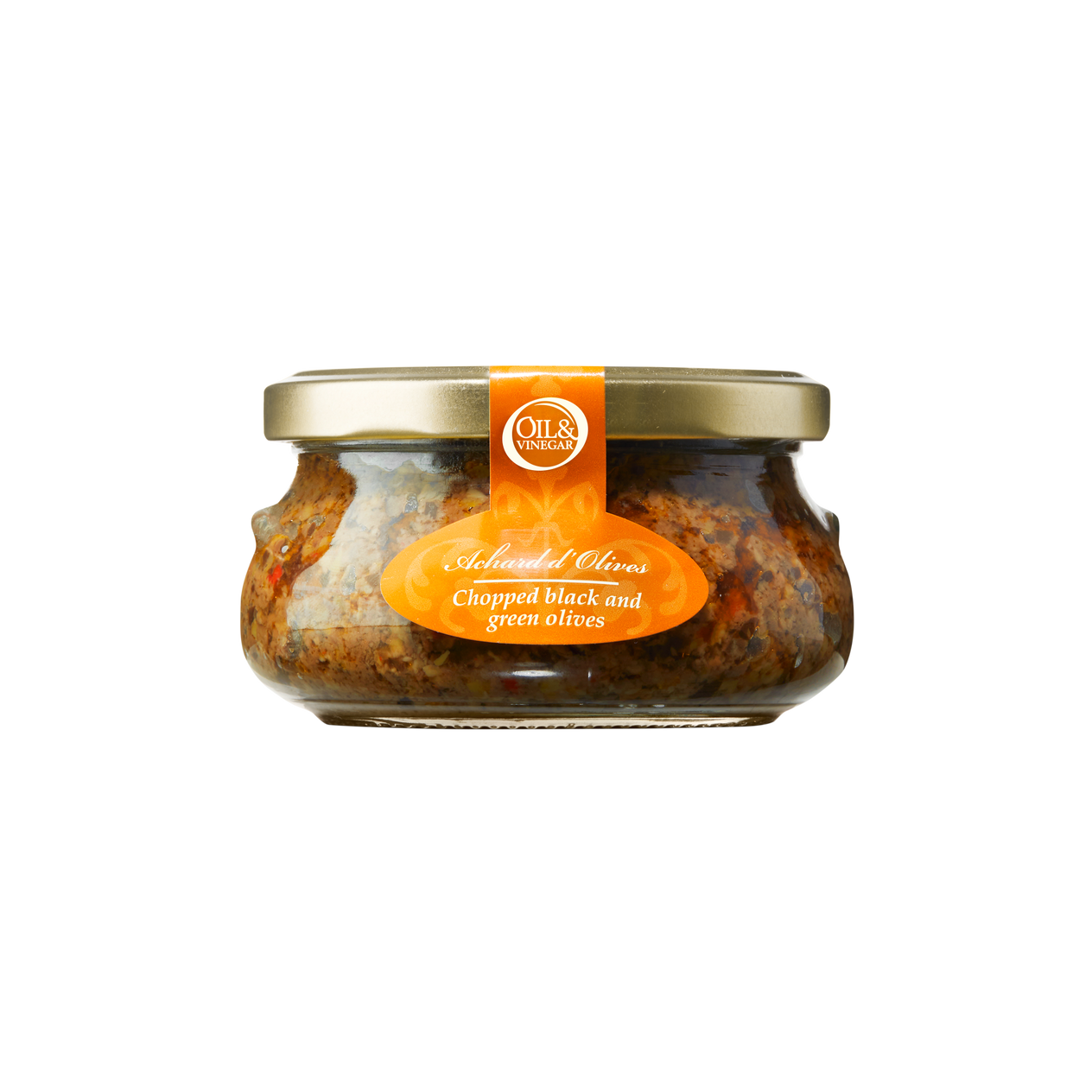 Feingeschnittene grüne und schwarze Oliven - 180 g