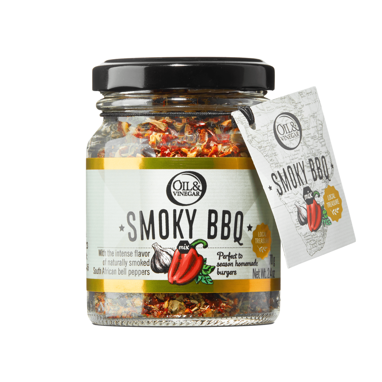 Smoky BBQ Mix - Rauchiger BBQ-Gewürzmischung - 70 g