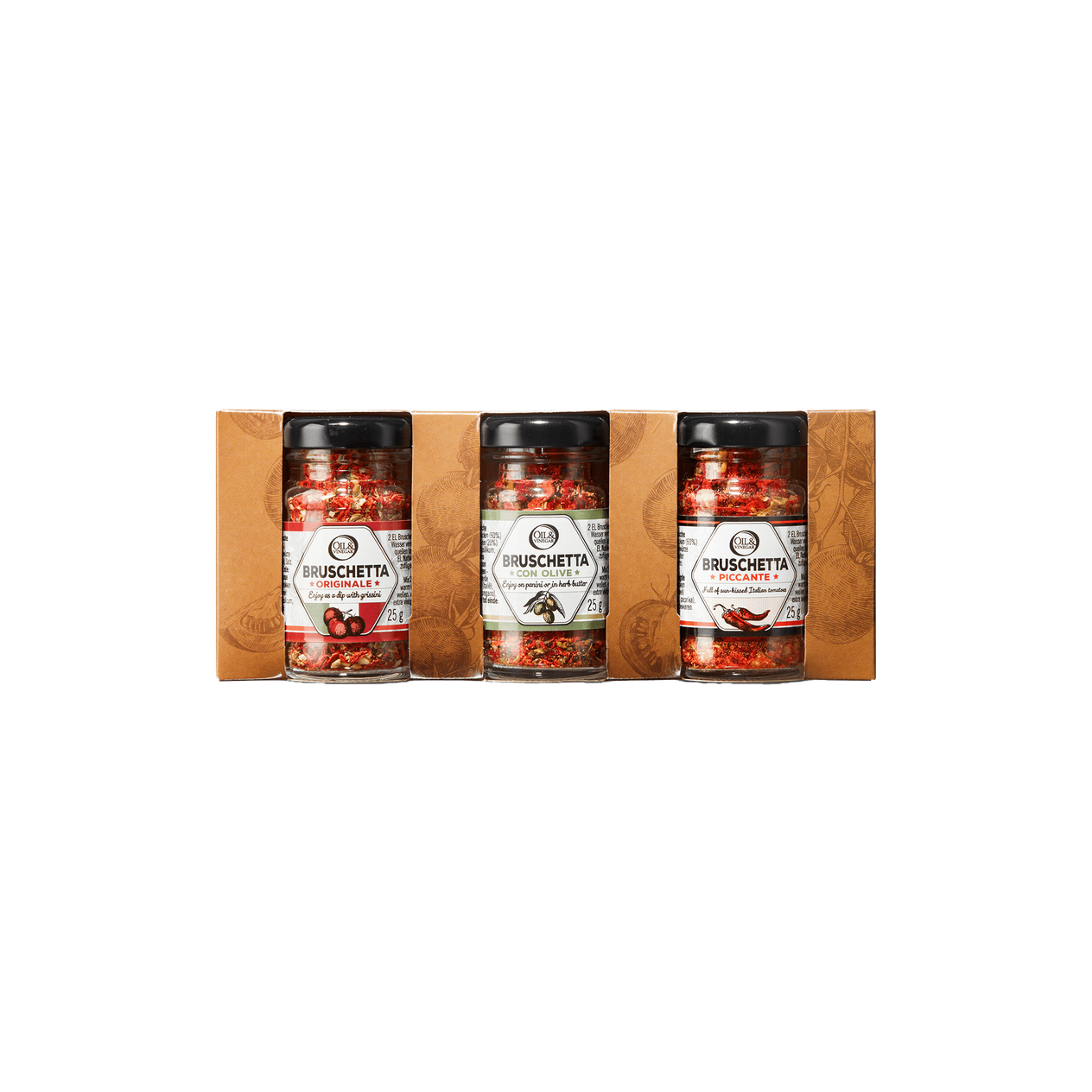Bruschetta Trio - Geschenkset - 3x25 g