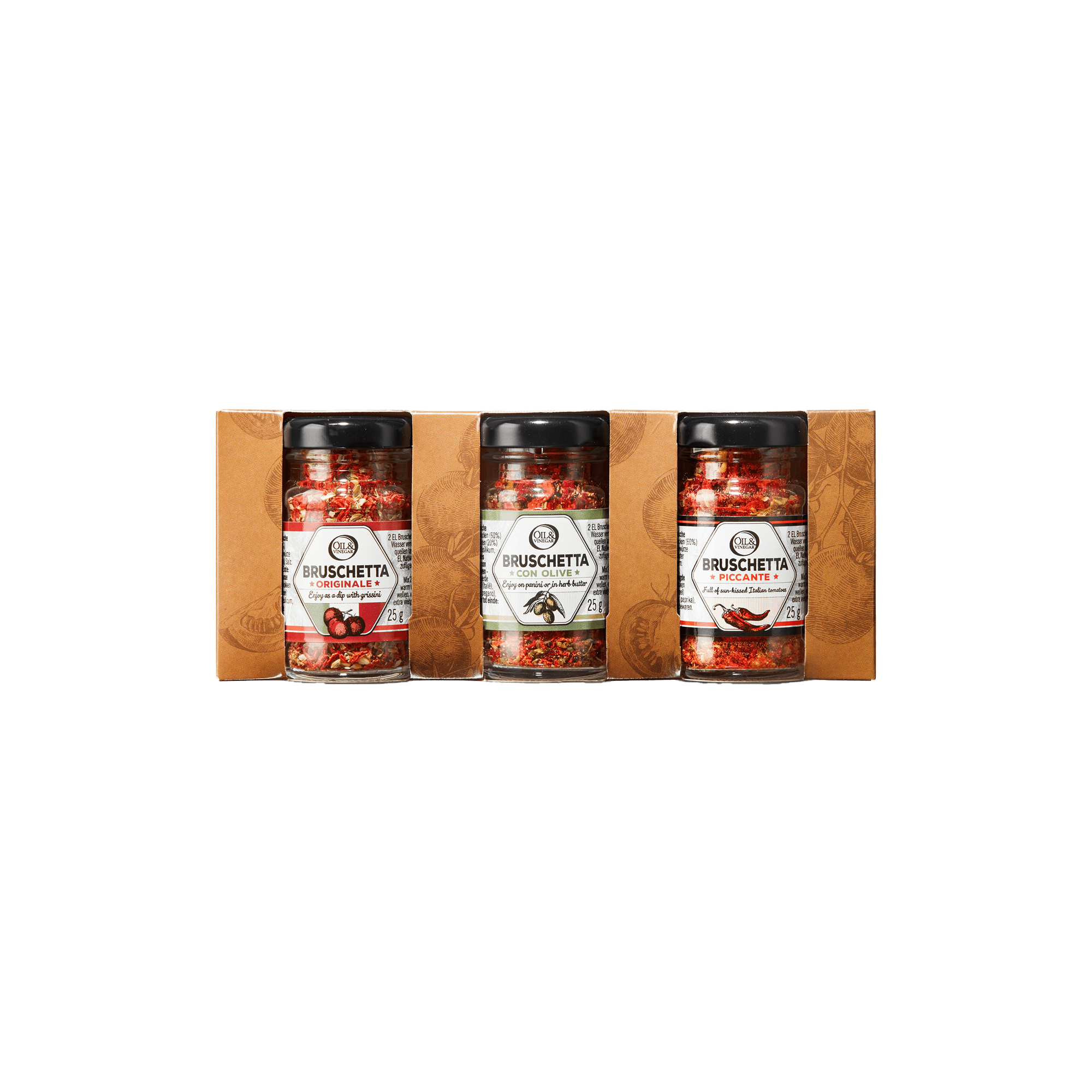 Bruschetta Trio - Geschenkset - 3x25 g