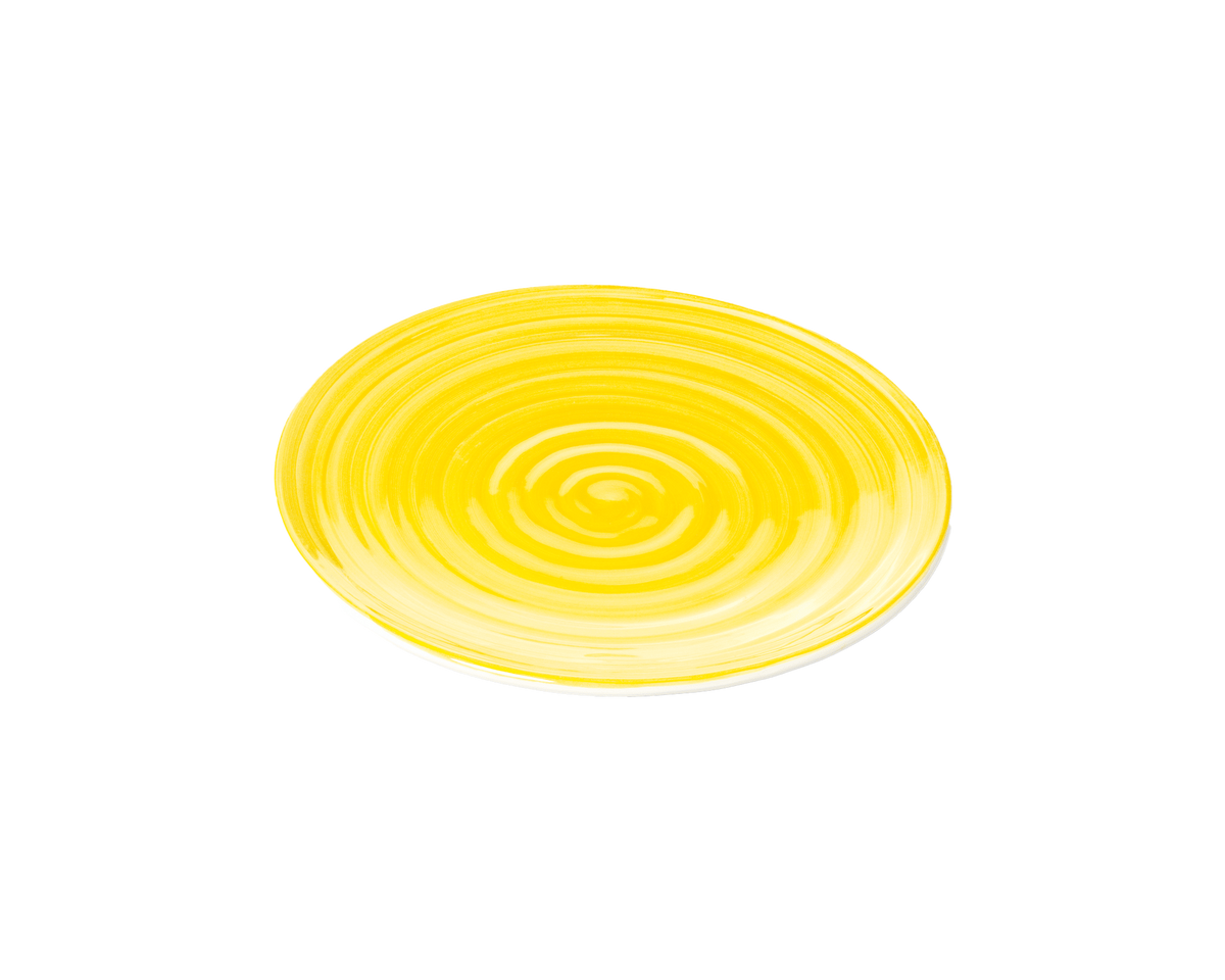 Limoni bord plat geel - 28cm