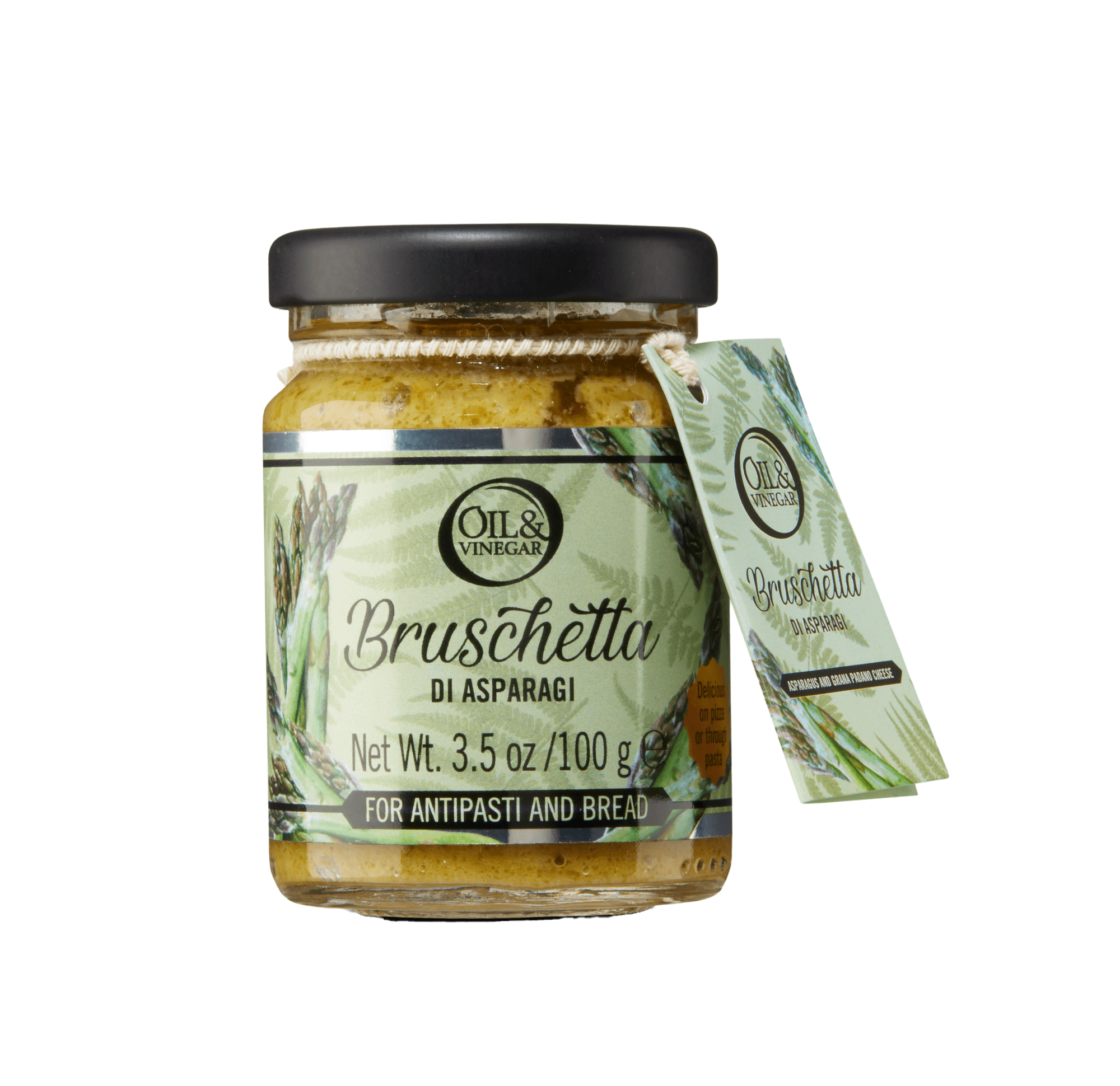 Bruschetta-Aufstrich mit Spargel und Grana Padano-Käse - 100 g