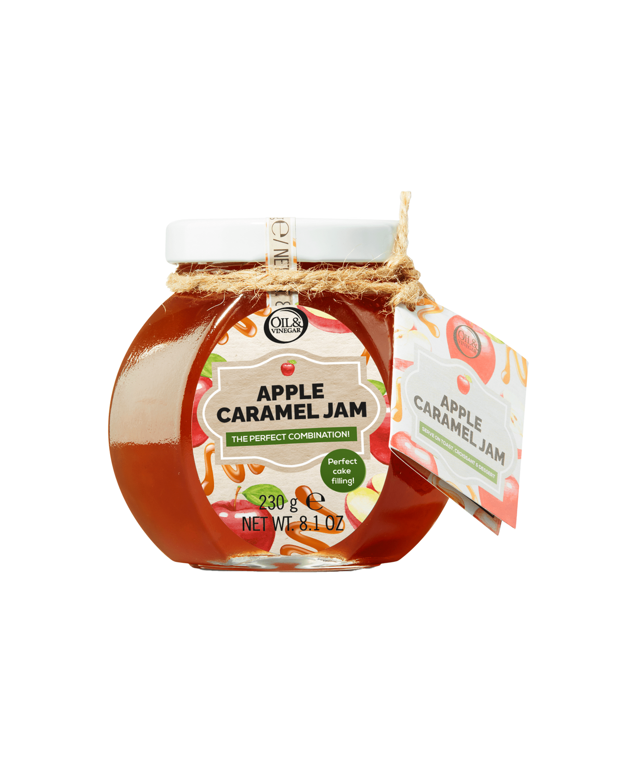 Apfel-Karamell-Konfitüre - 230 g