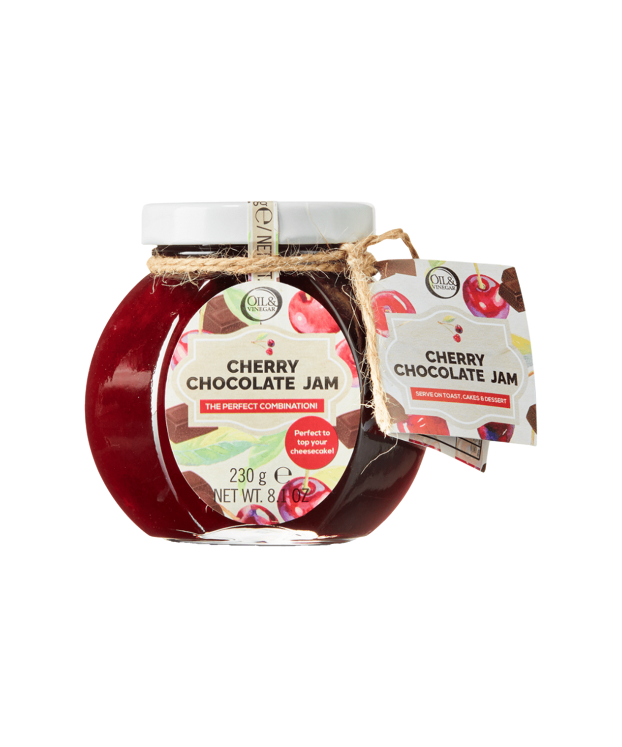 Kirsch-Schokoladen-Konfitüre - 230 g