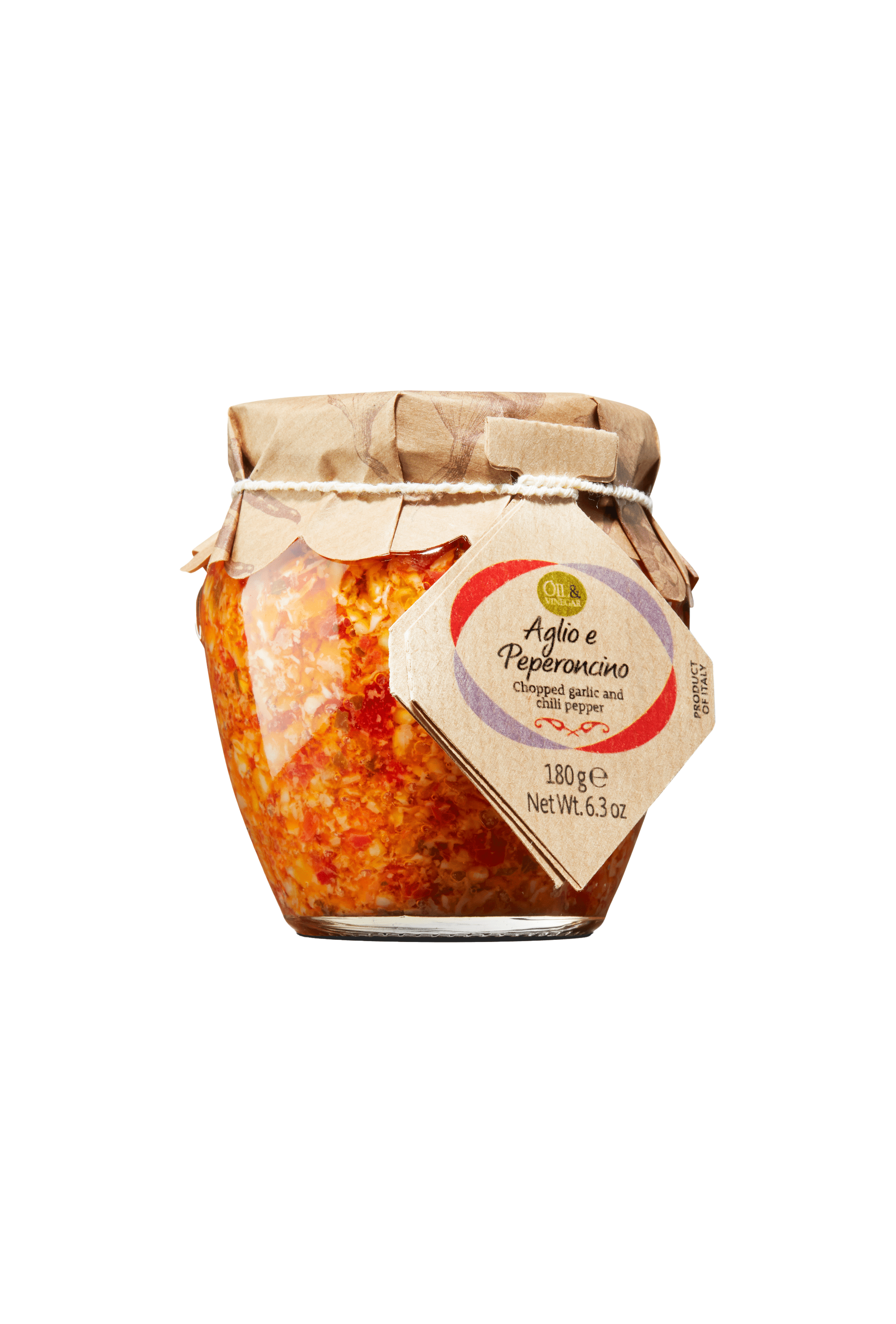 Gehackter Knoblauch und Chilischote - Aglio e Peperoncino - 180 g