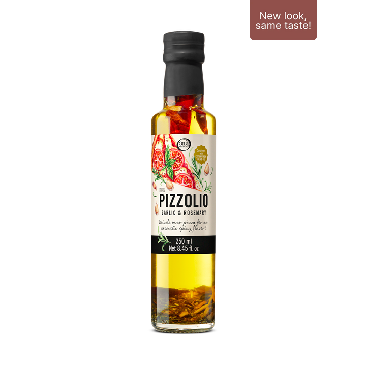 Pizzolio Natives Olivenöl Extra für Pizza - intensiv würzig - 250 ml