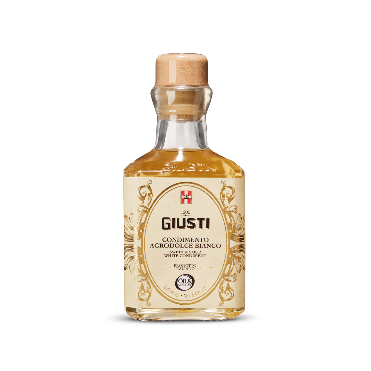 Geschenkbox Weißer Balsamico-Agrodolce - Bianco di Modena - 250 ml