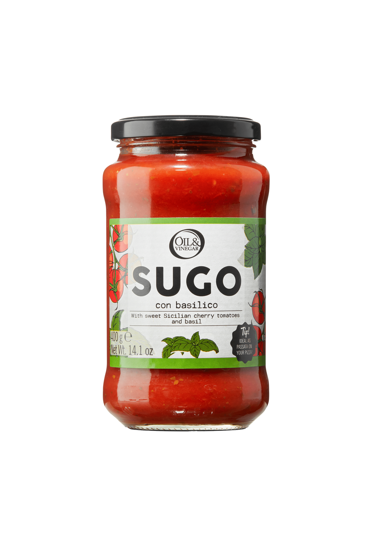 Pastasauce mit Basilikum - Sugo con Basilico - 400 g