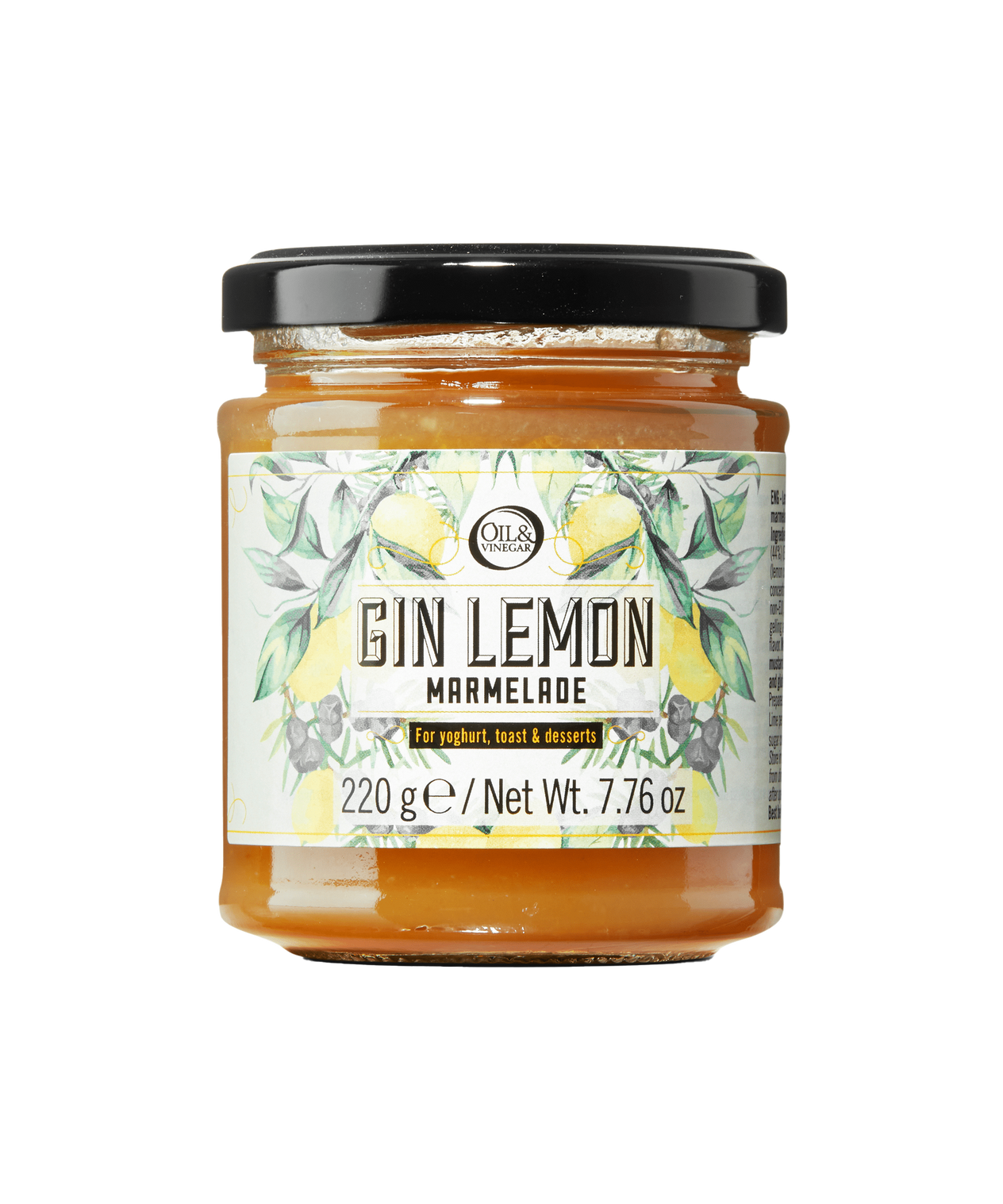 Zitronen- & Gin-Marmelade - 220 g