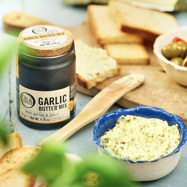 Knoblauchbutter Gewürzmischung - mit Knoblauch und Zwiebeln - 135 g