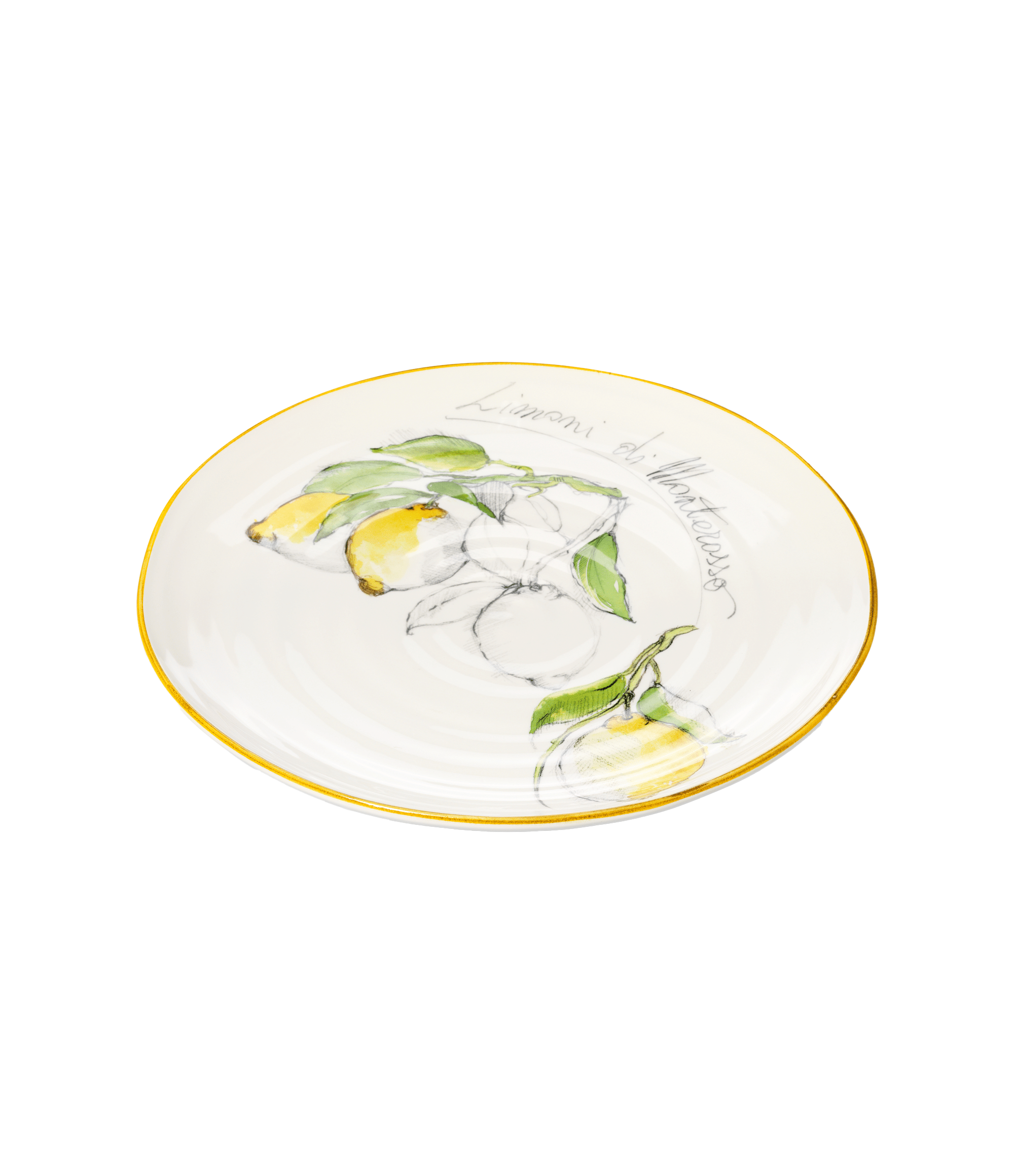 Limoni schaal plat - 39cm
