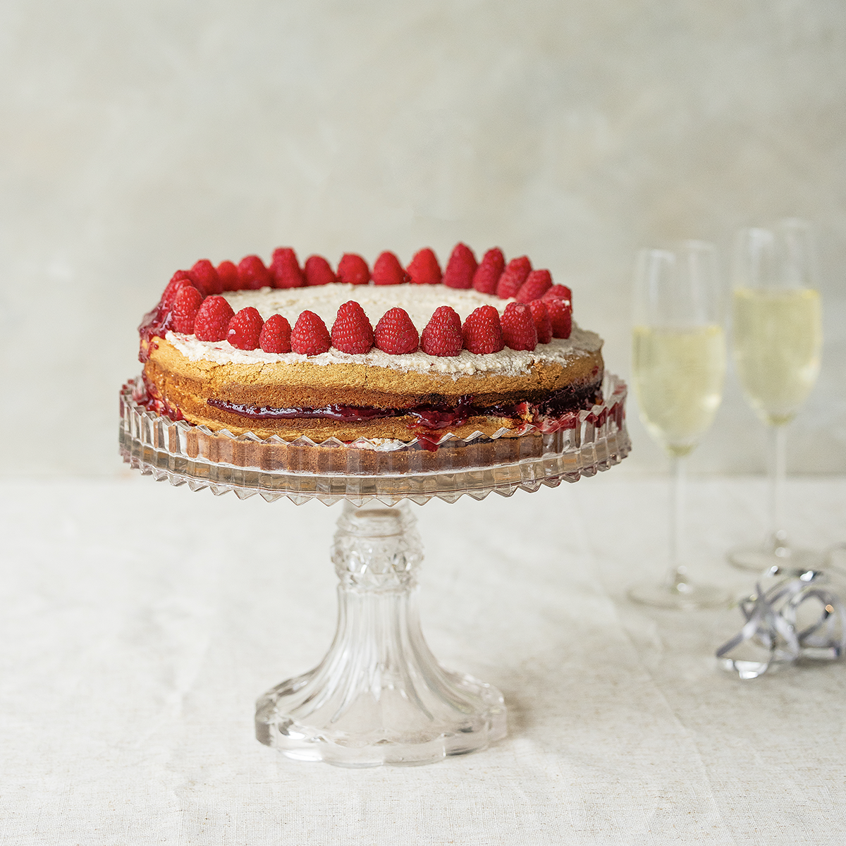 Himbeerkonfitüre mit Prosecco - 220 g