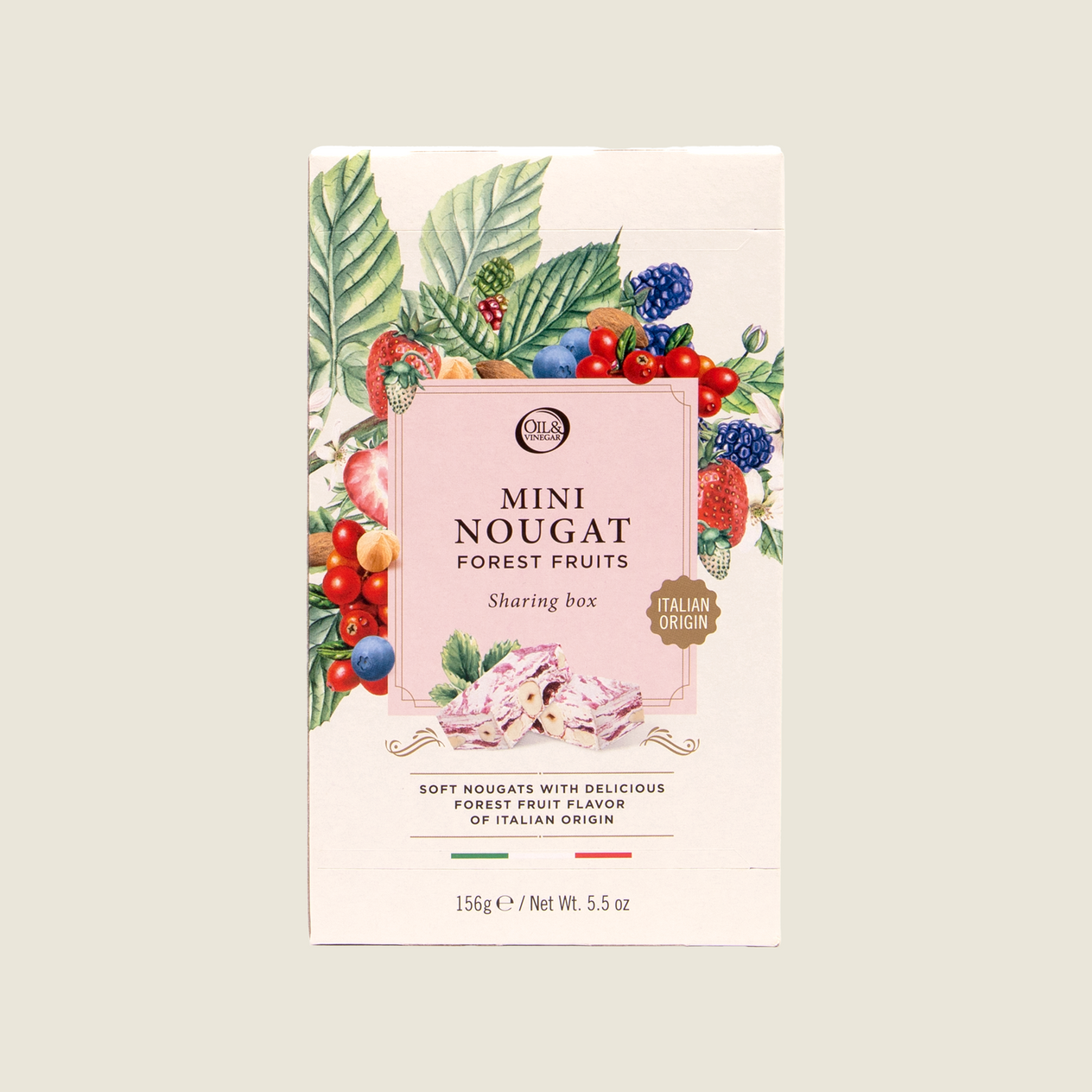 Mini Nougats mit Waldbeeren - 156g