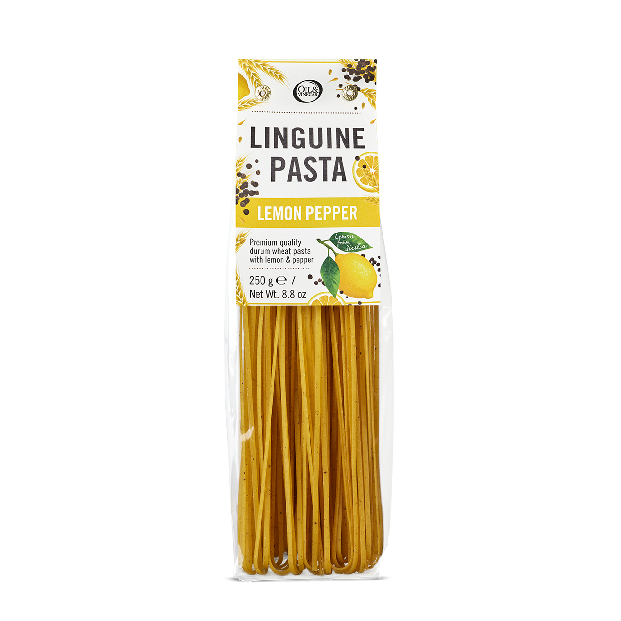 Linguine mit Zitrone und Pfeffer - 250 g
