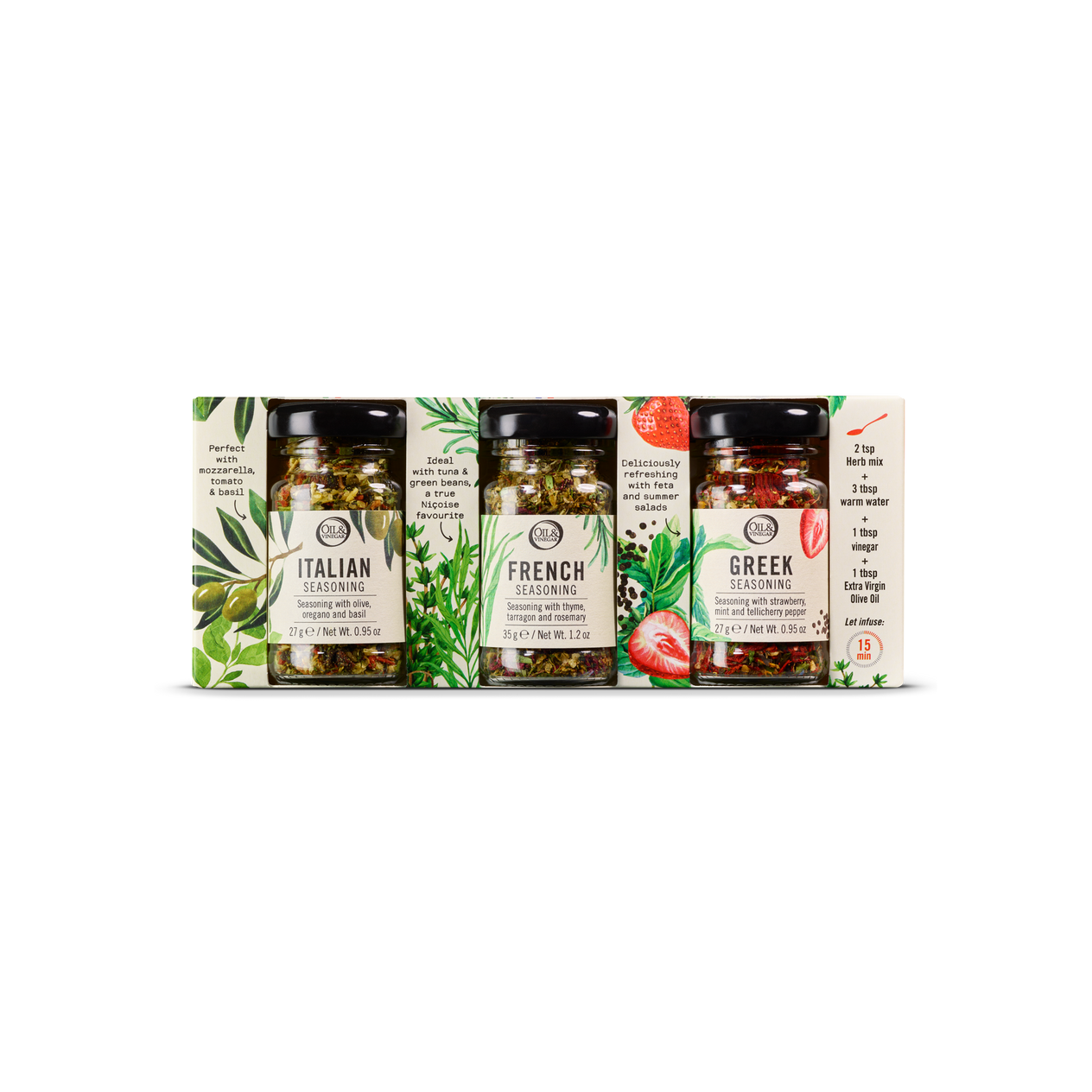 Saladedressing Kruidenmix Trio - 89 g