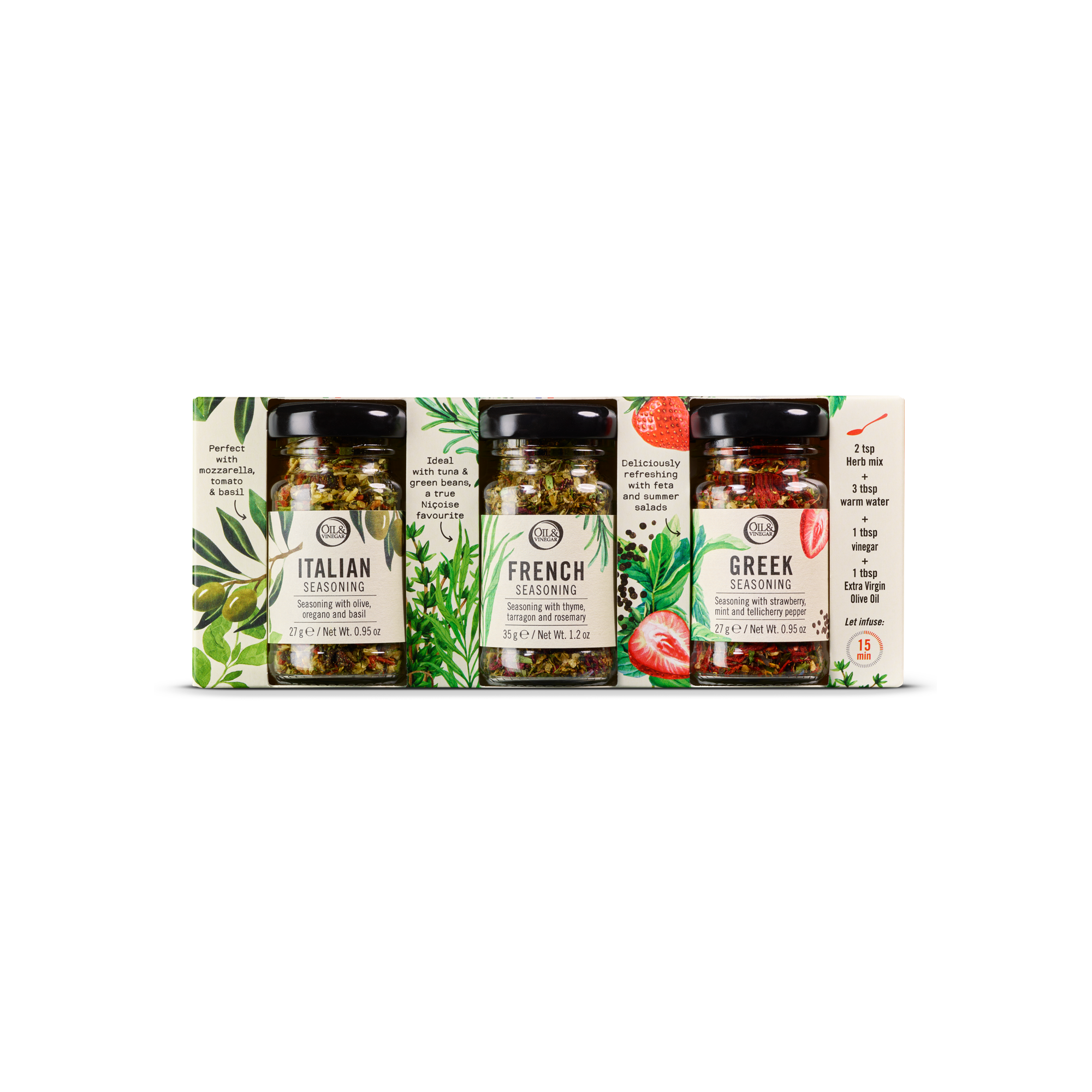 Salat-Kräutertrio - 89 g