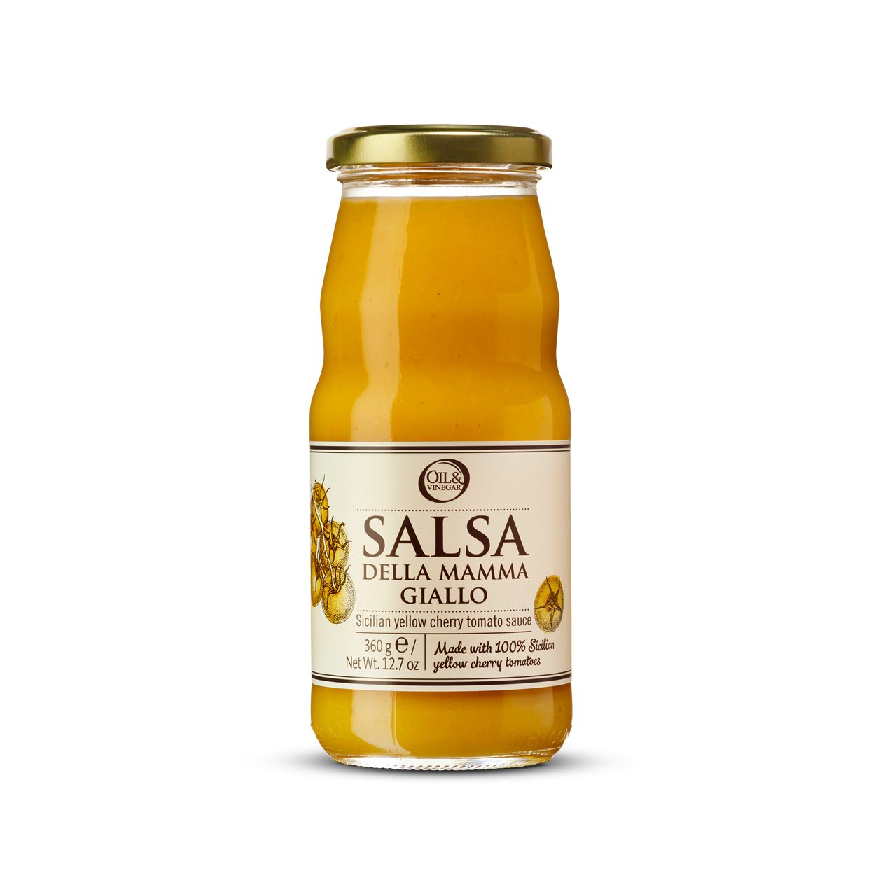 Salsa della Mamma Giallo - Siciliaanse gele Cherrytomatensaus - 360g