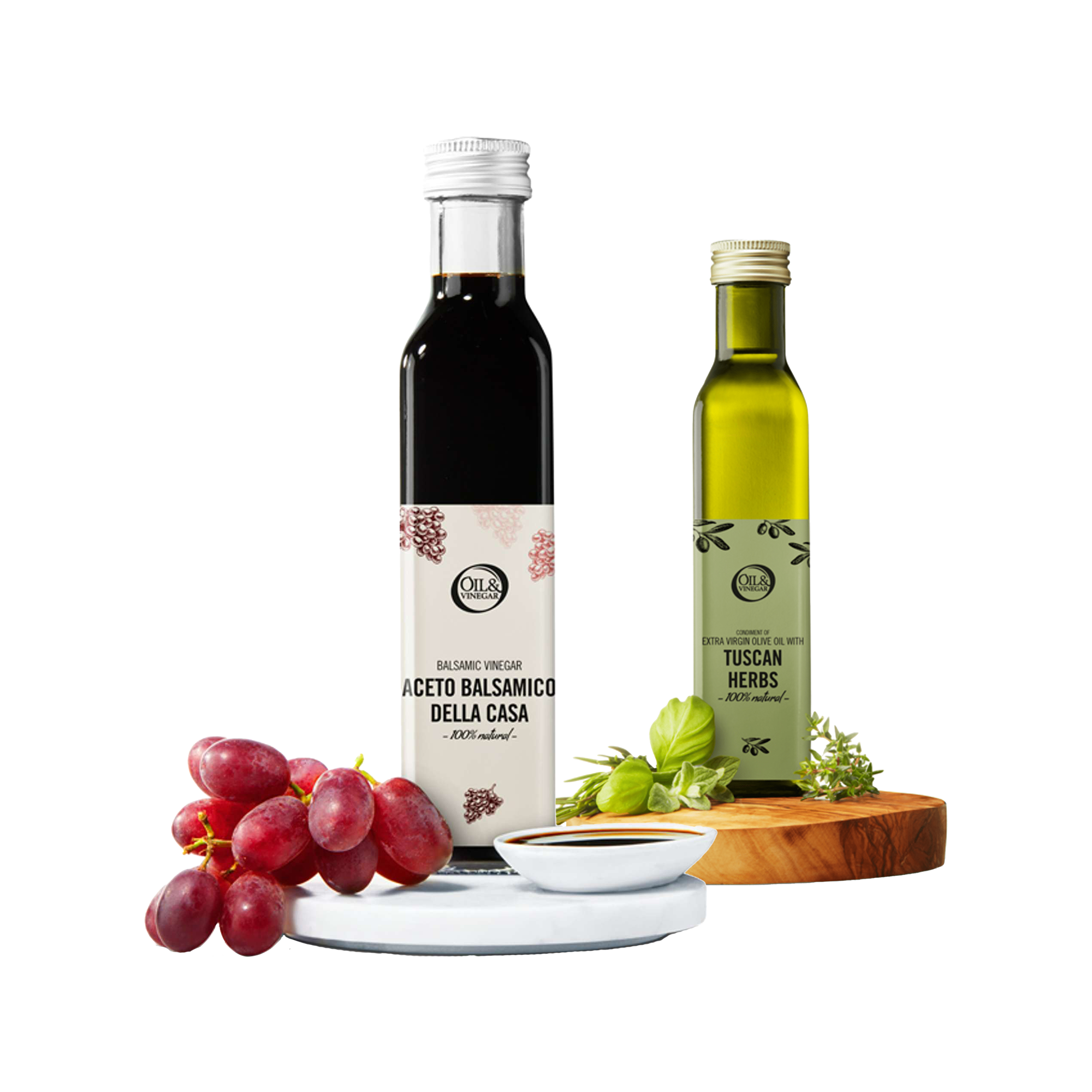 Balsamico- und toskanische Kräuter-Duo – 2x250 ml