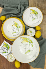 Limoni schaal plat - 39cm